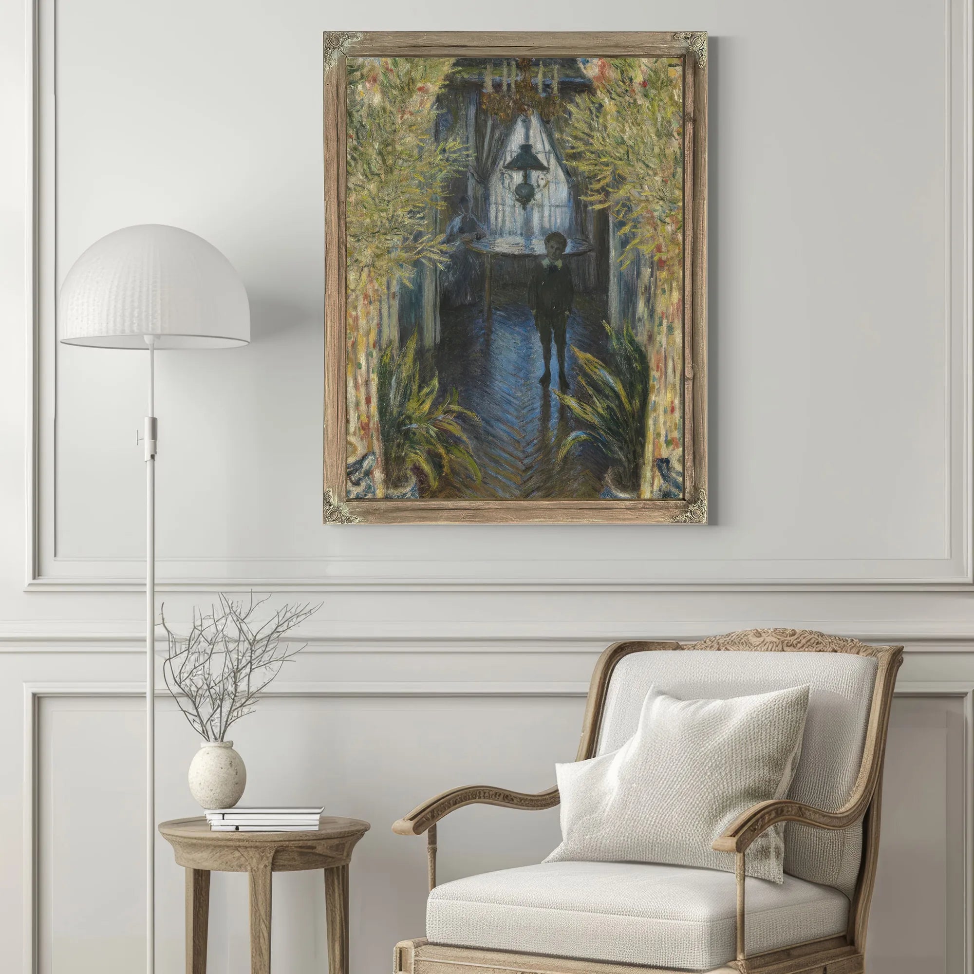 A Corner Of The Apartment By Claude Monet Fine Art Print