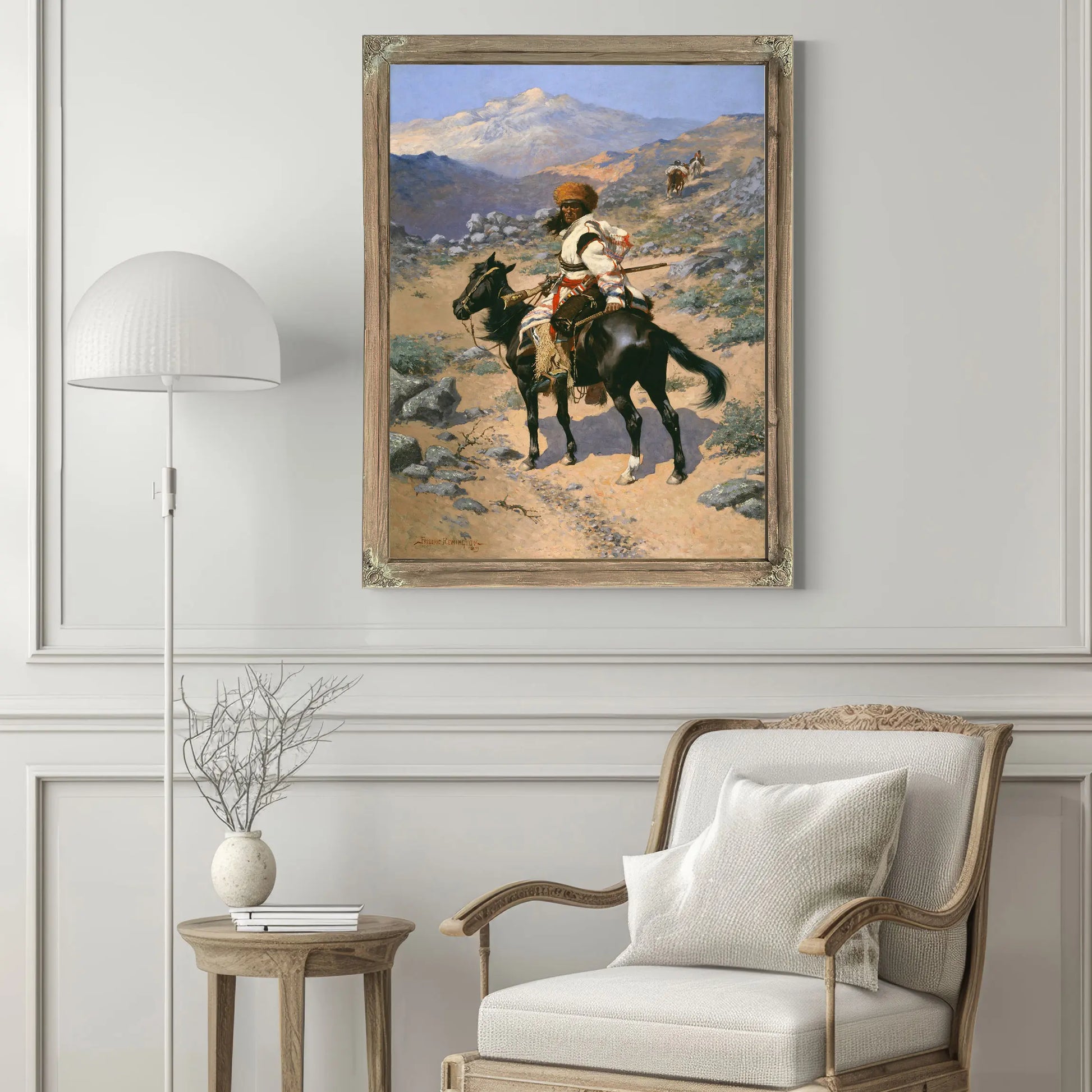 An Indian Trapper by Frederic Remington