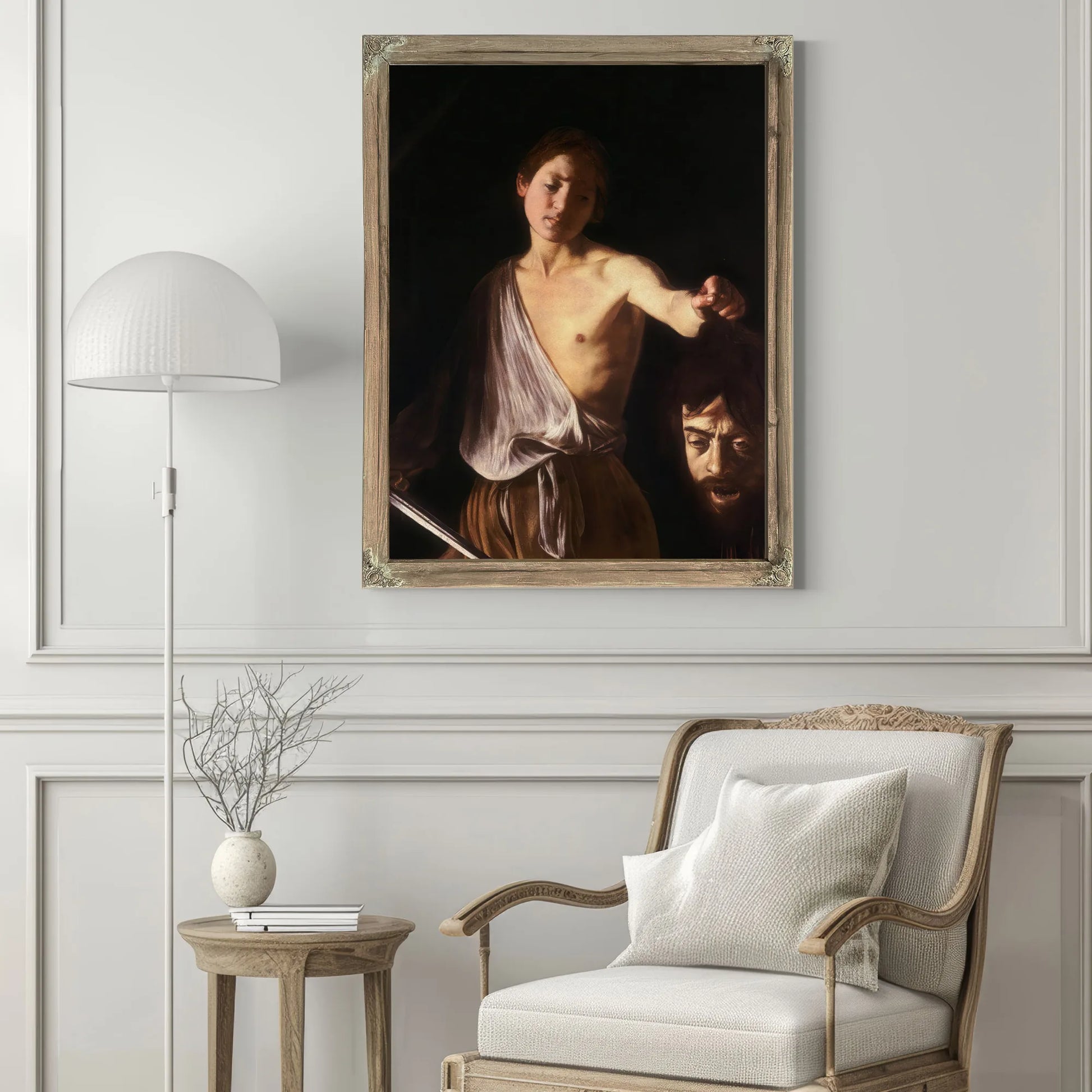 David With The Head Of Goliath 1610 By Caravaggio Fine Art Print