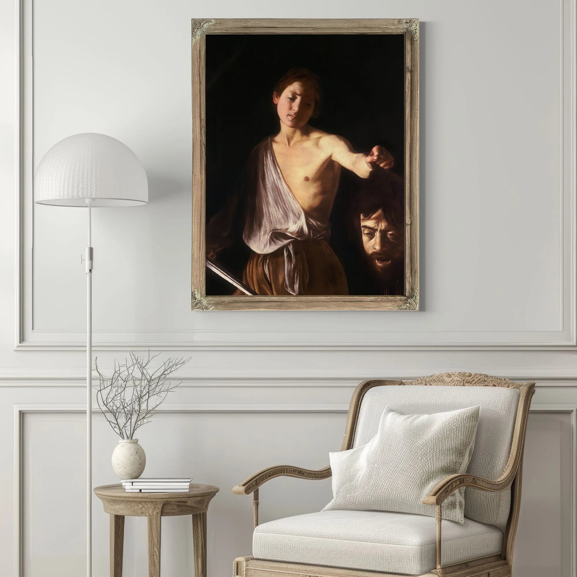 David With The Head Of Goliath 1610 By Caravaggio Fine Art Print