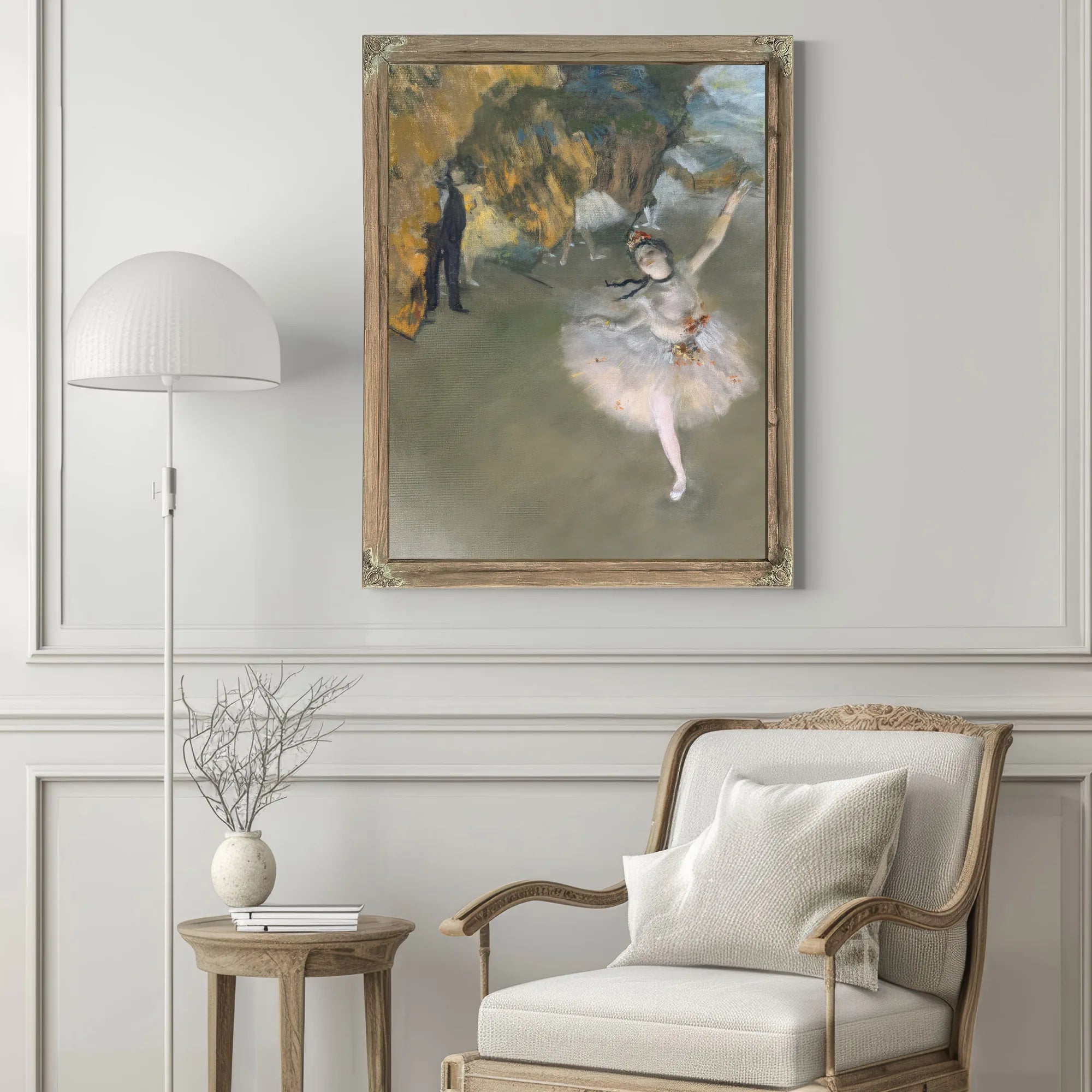 The Star, Or Dancer On The Stage By Edgar Degas Fine Art Print