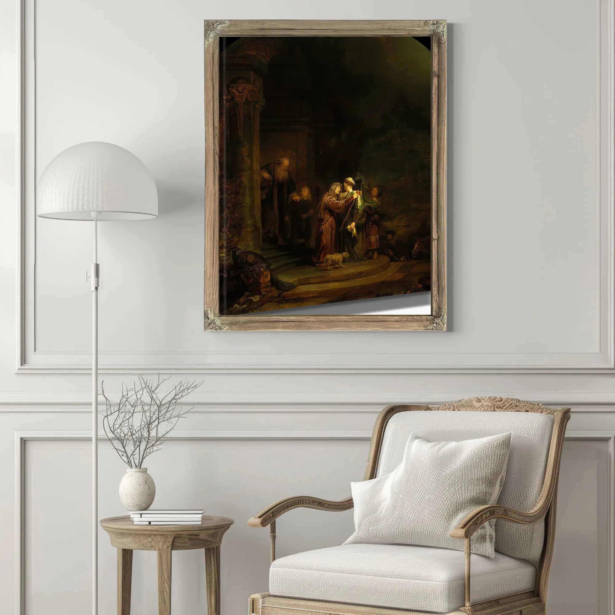 The Visitation By Rembrandt Fine Art Print
