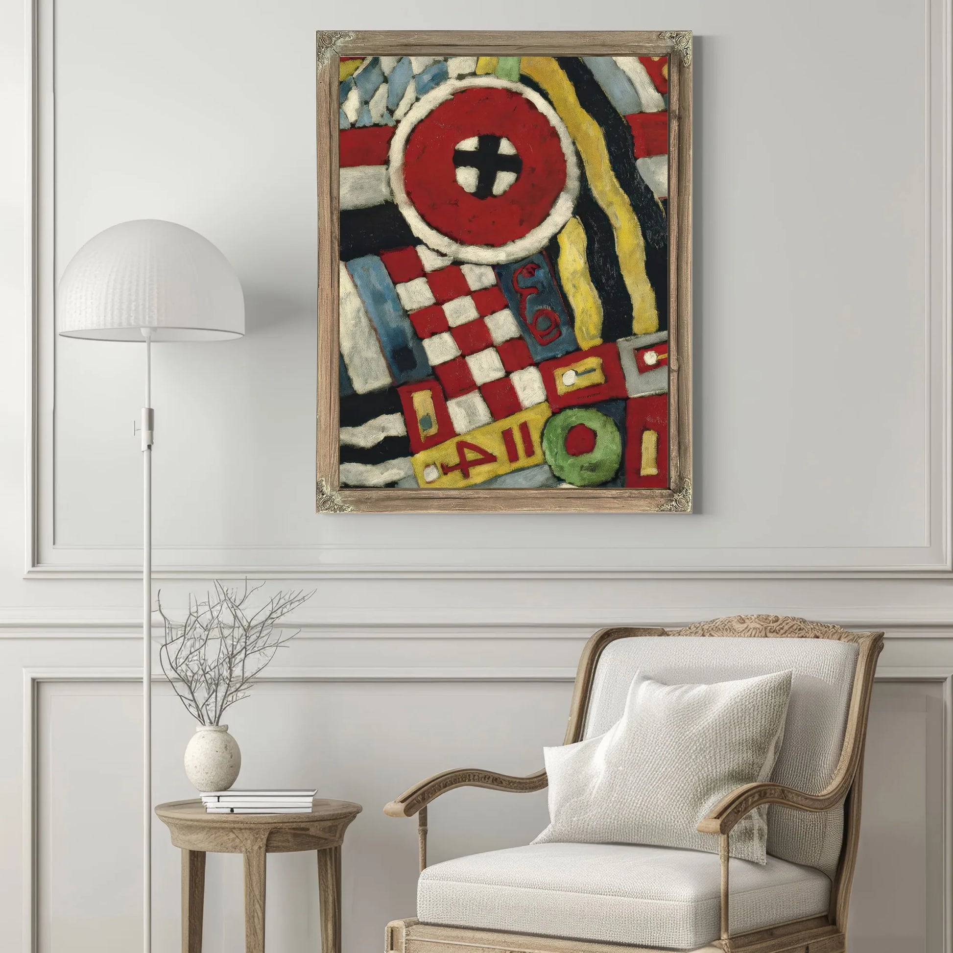 Berlin Abstraction By Marsden Hartley Fine Art Print