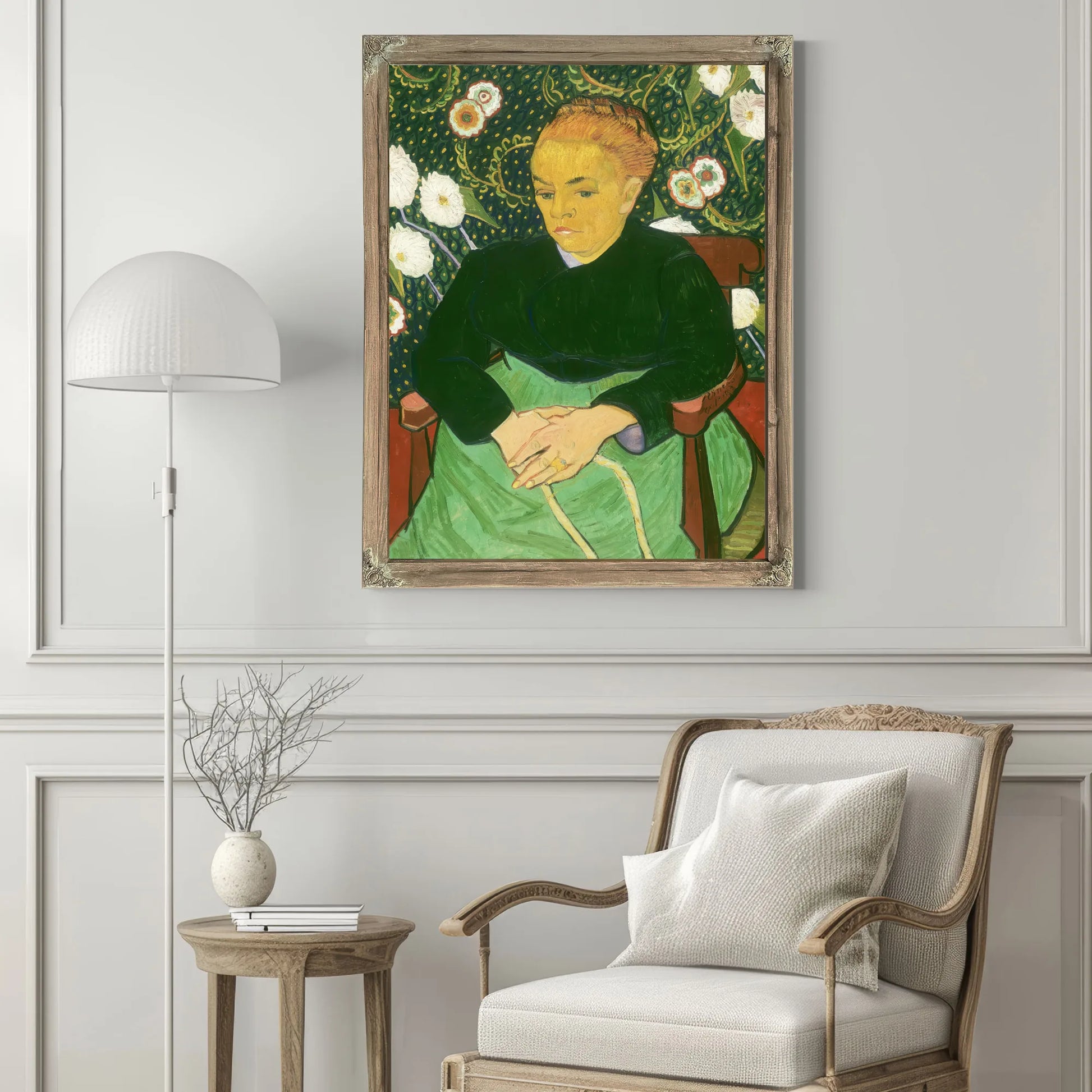 Madame Roulin Rocking The Cradle (La Berceuse) By Vincent Van Gogh Fine Art Print