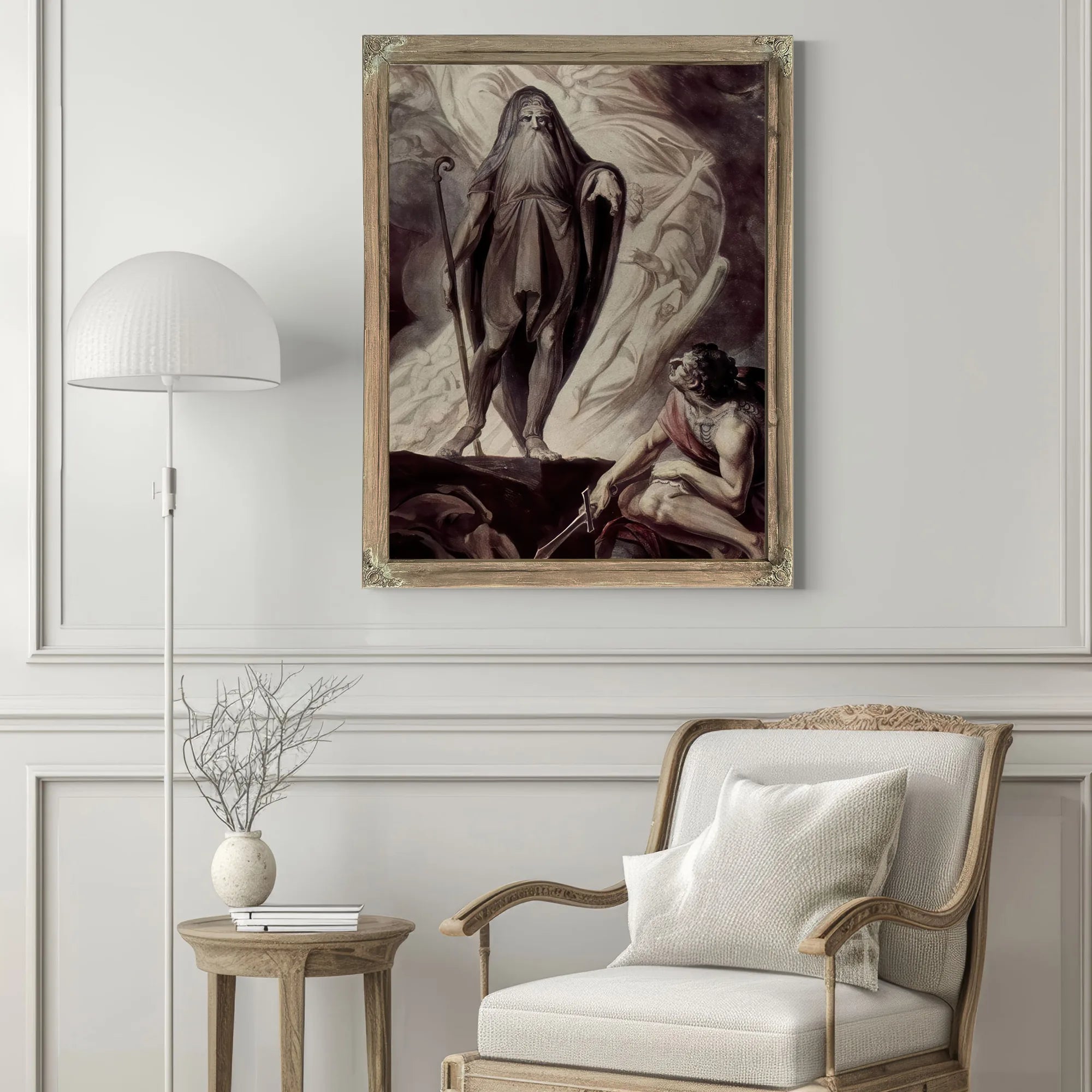Teiresias Foretells The Future To Odysseus By Henry Fuseli Fine Art Print