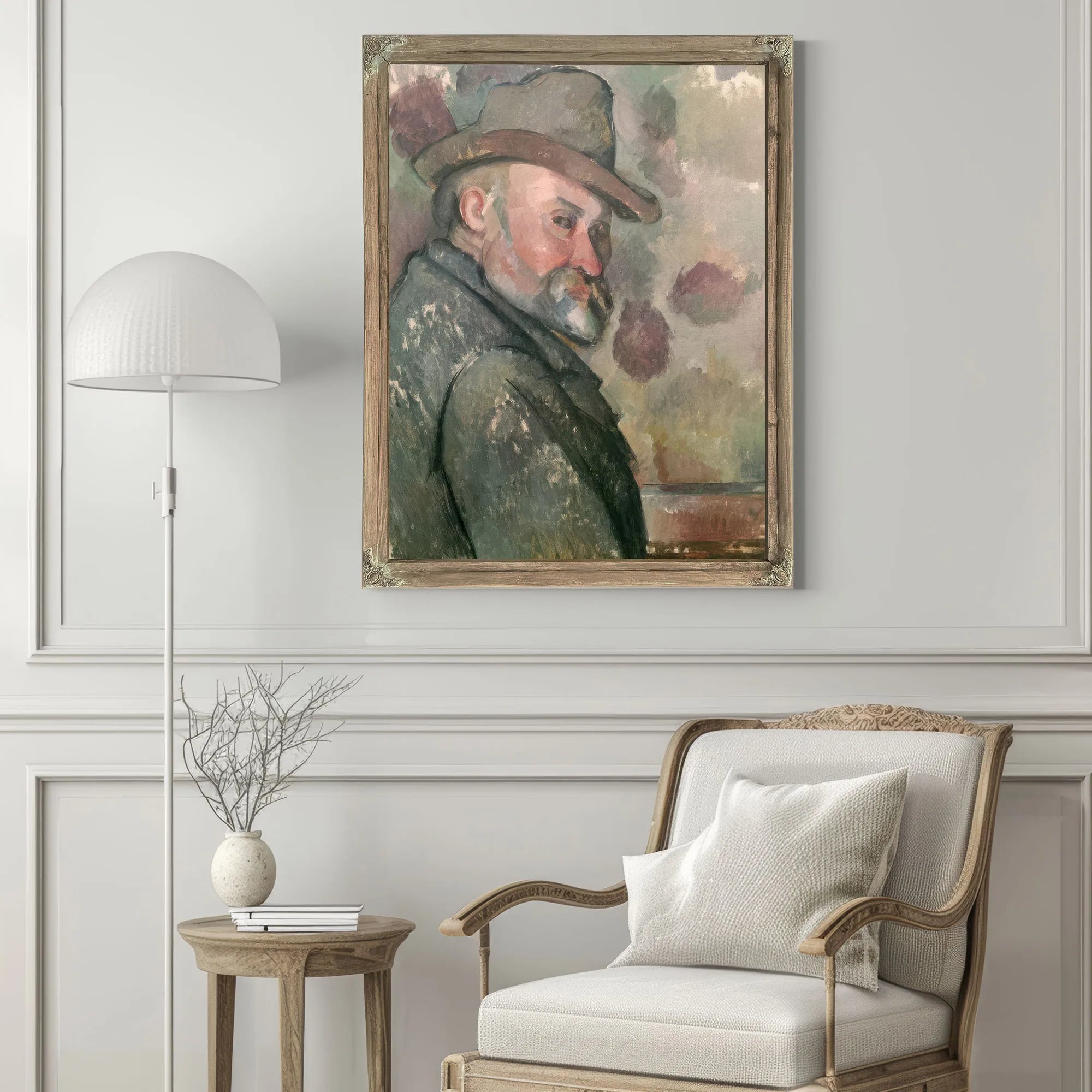 Self Portrait 2 By Paul Cezanne Fine Art Print