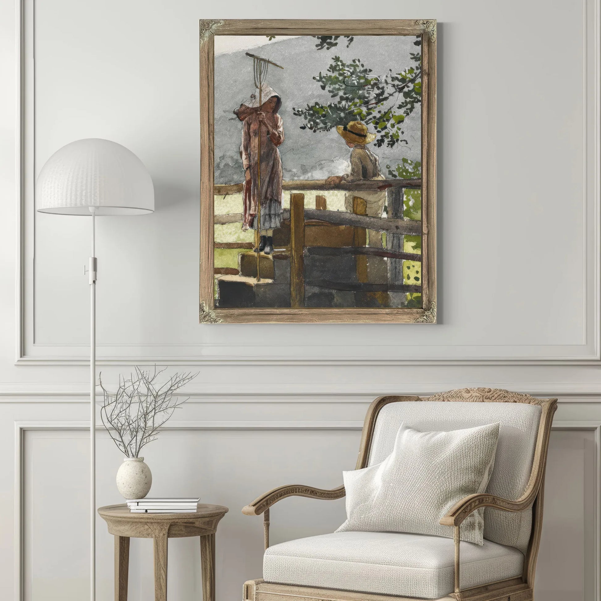 Spring By Winslow Homer Fine Art Print