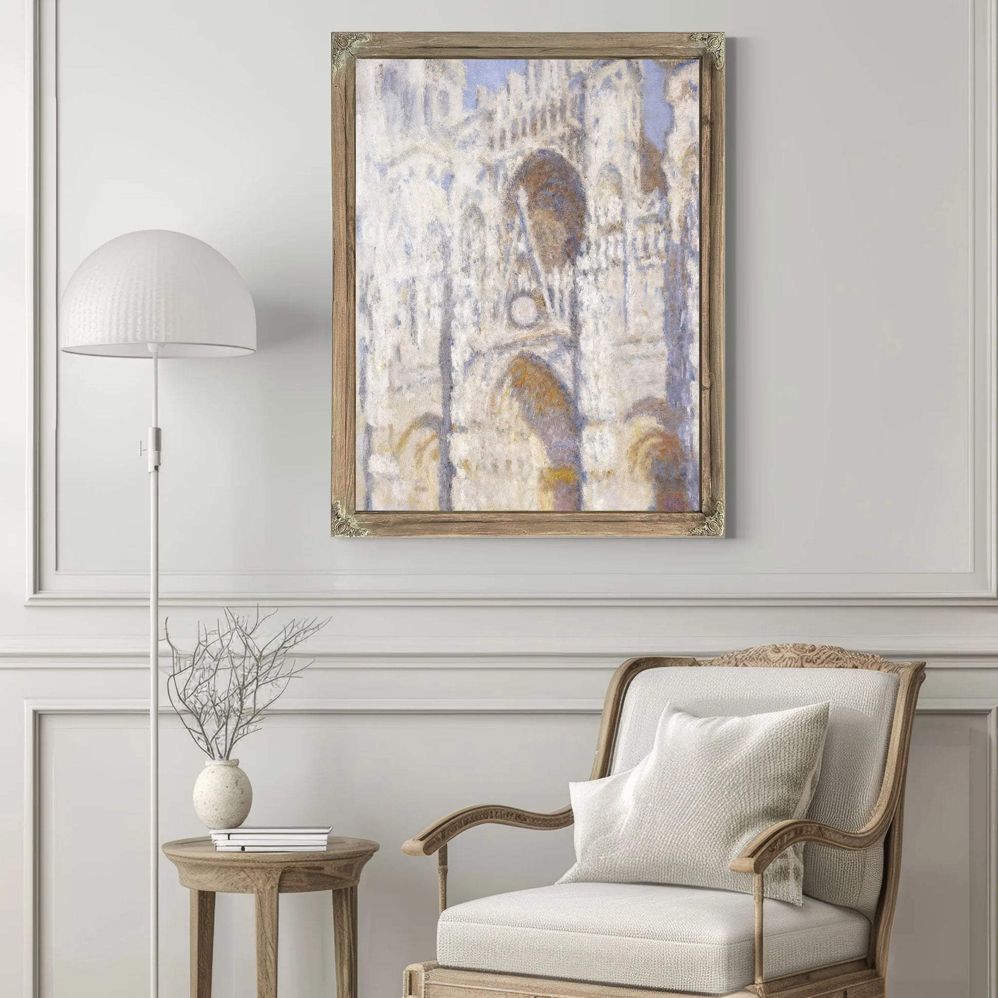 Rouen Cathedral In The Afternoon (The Gate In Full Sun) By Claude Monet Fine Art Print