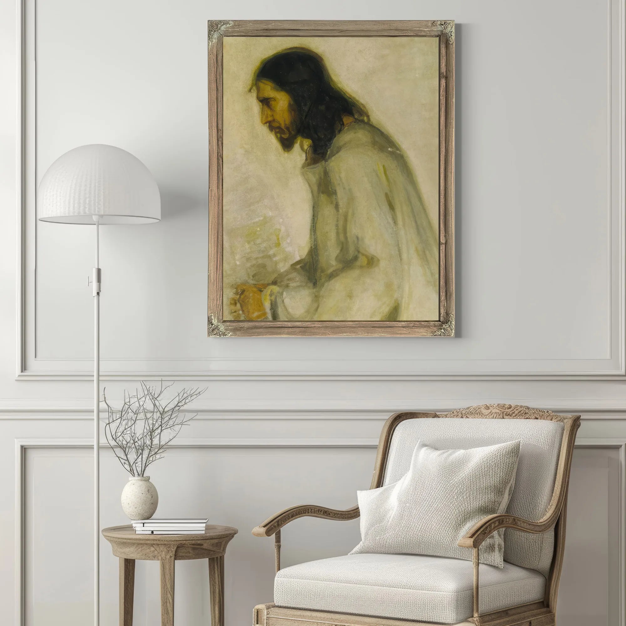 The Savior By Henry Ossawa Tanner Fine Art Print