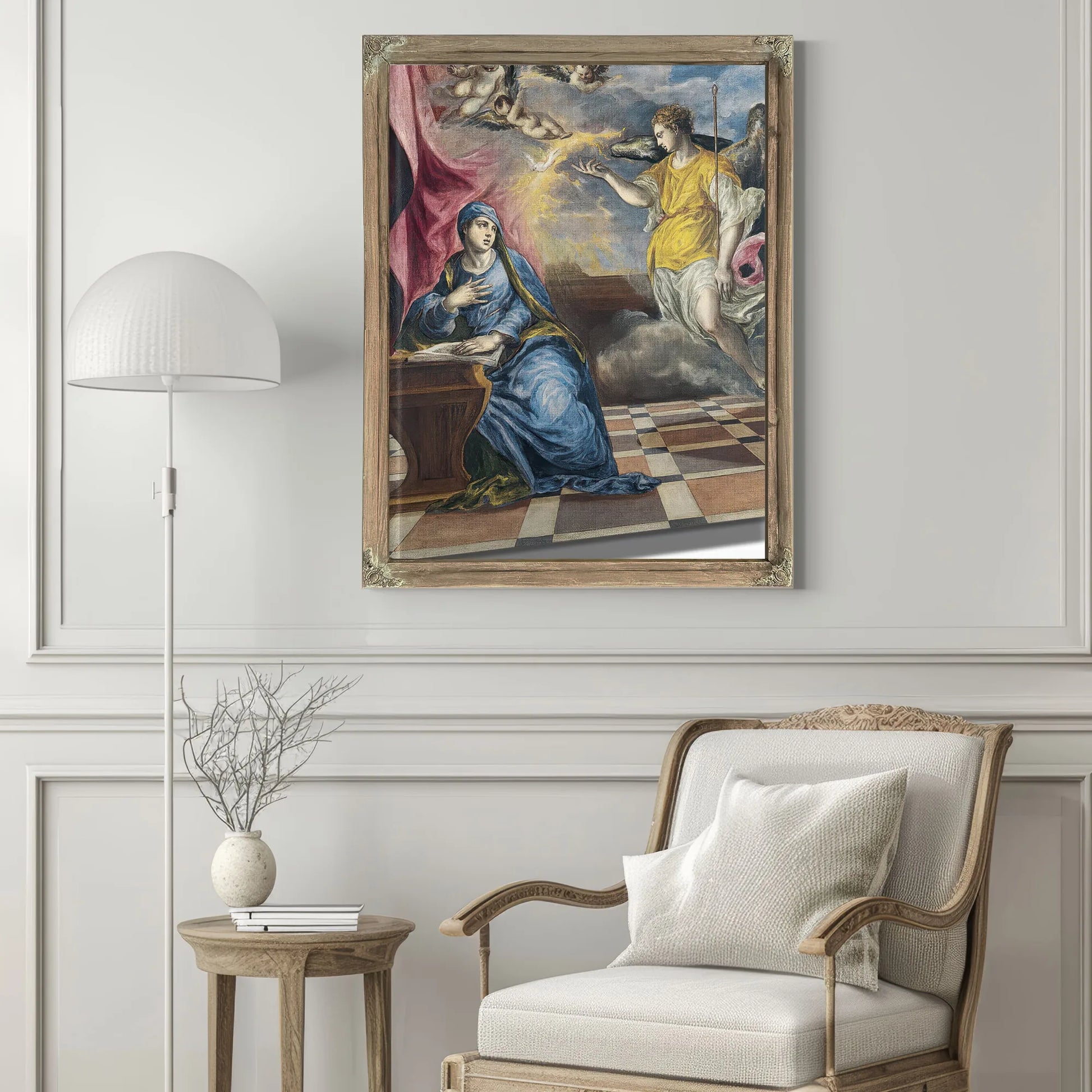 The Annunciation 3 By El Greco Fine Art Print