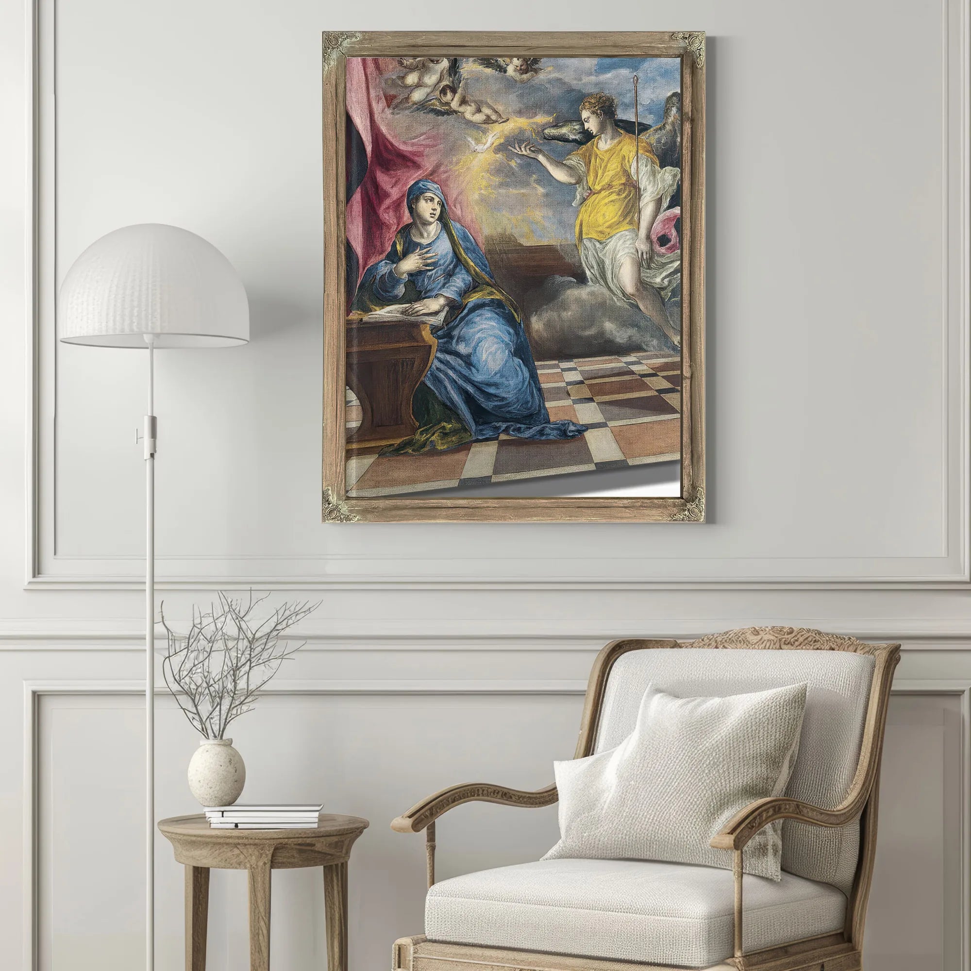 The Annunciation 3 By El Greco Fine Art Print