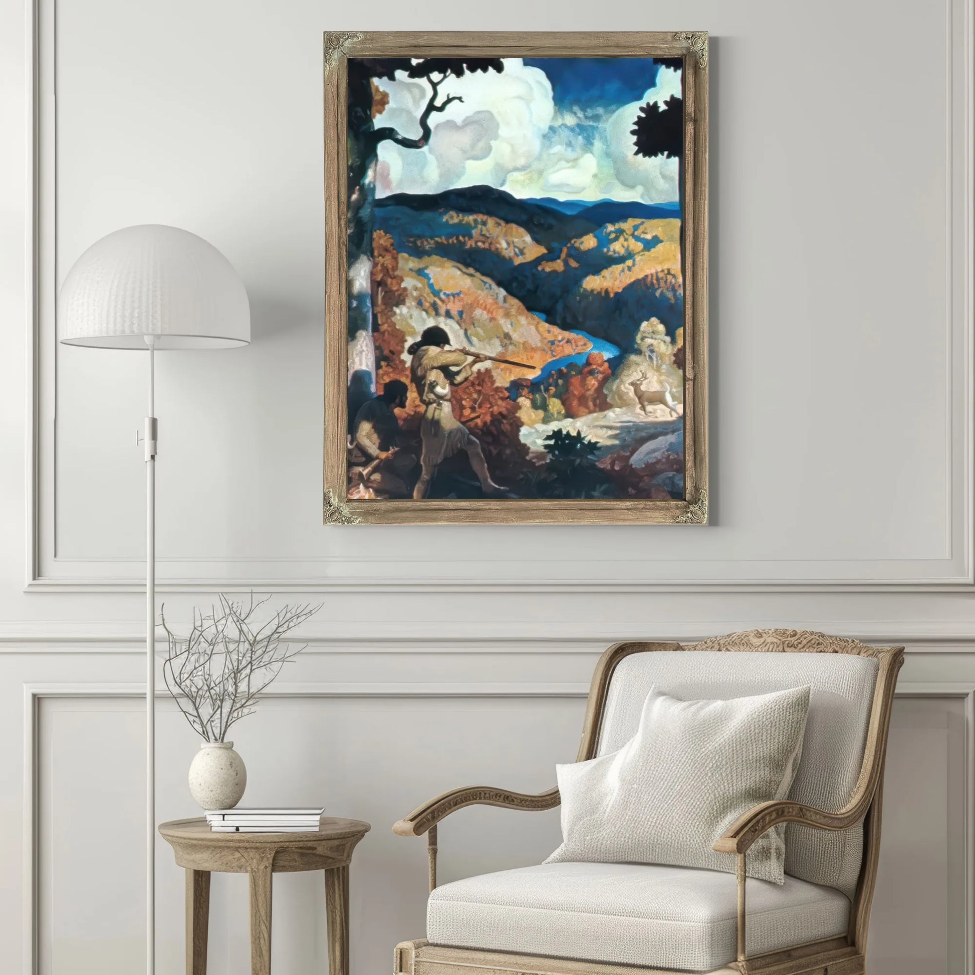 In Old Kentucky By NC Wyeth Fine Art Print