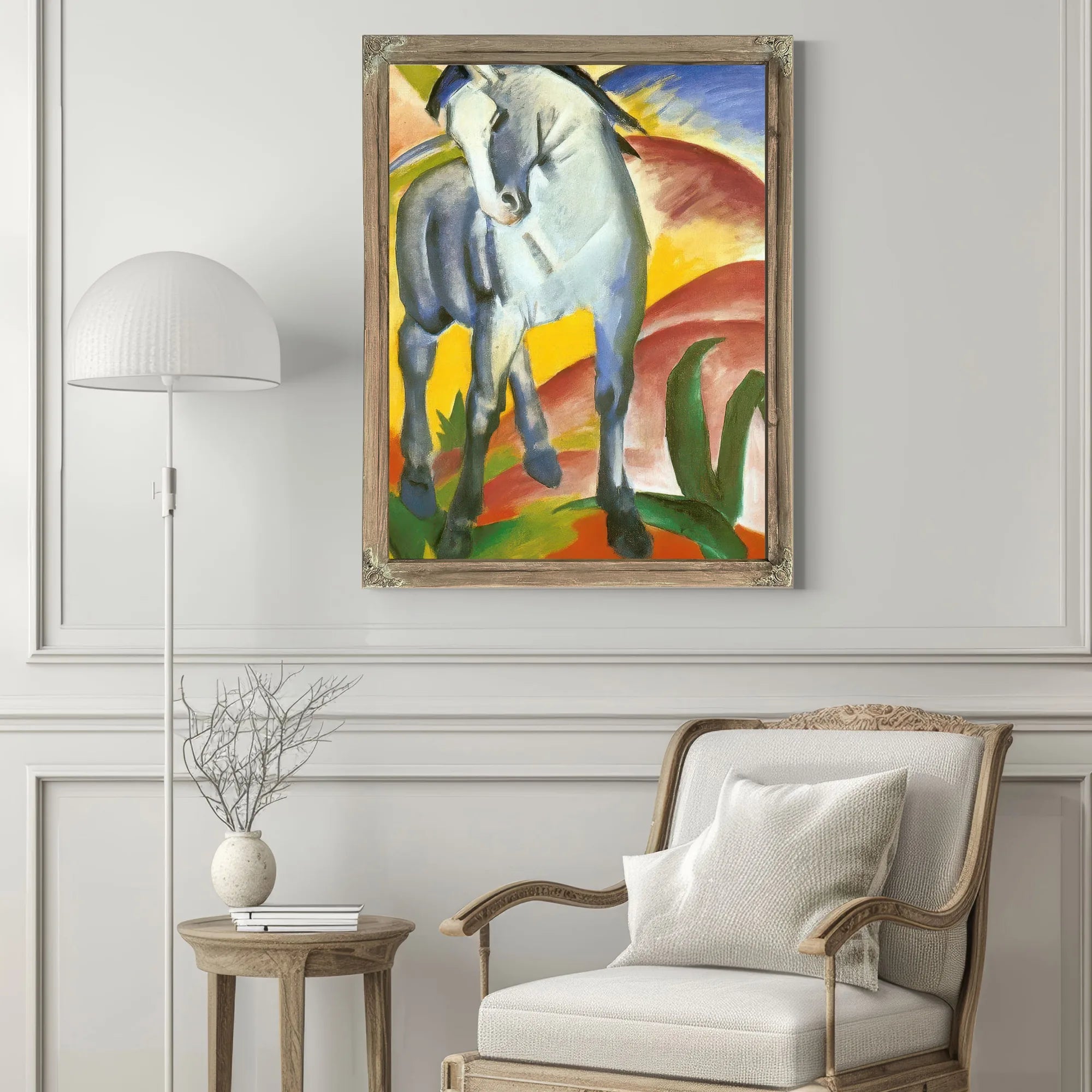 Blue Horse I by Franz Marc Fine Art Print