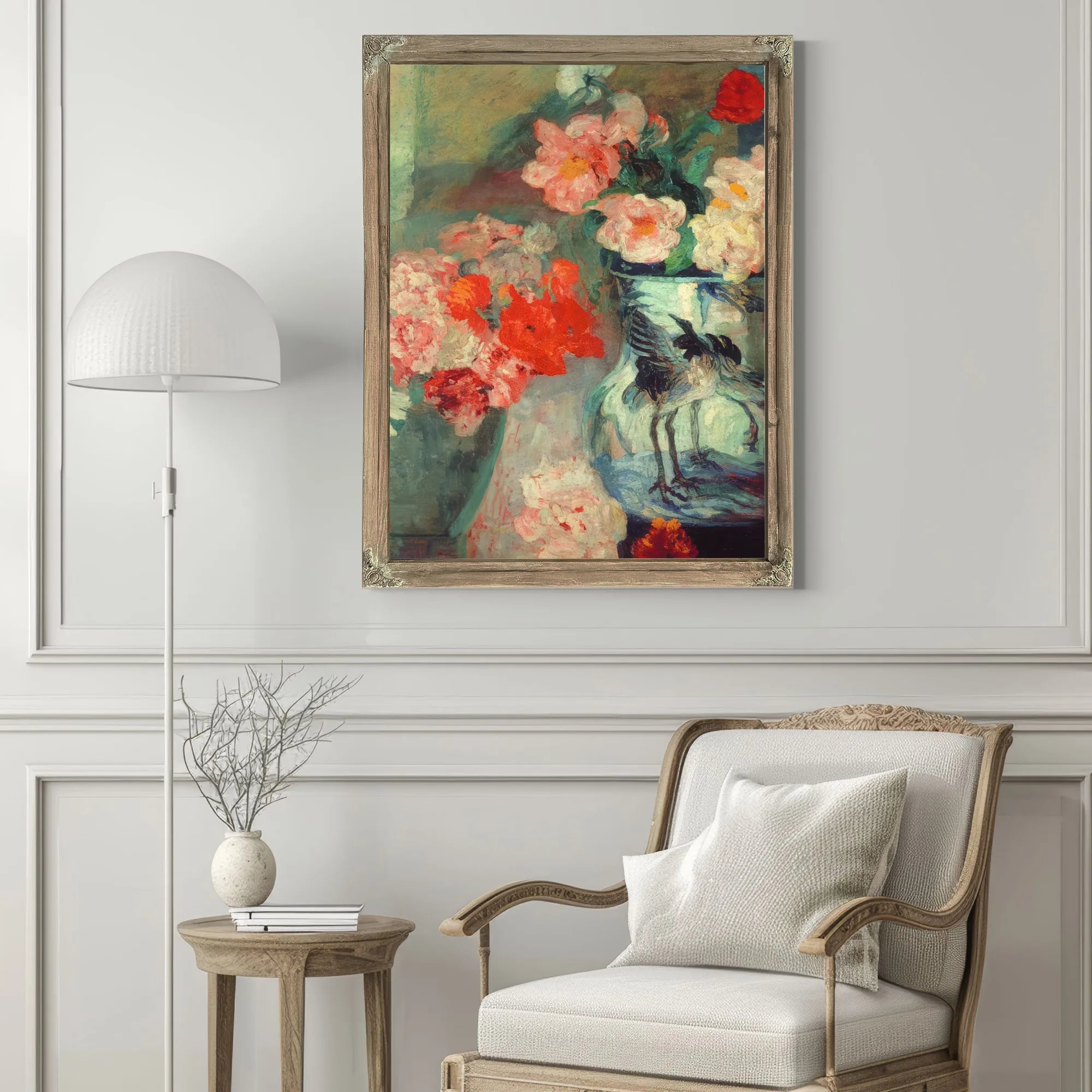 Peonies And Poppies By James Ensor Fine Art Print