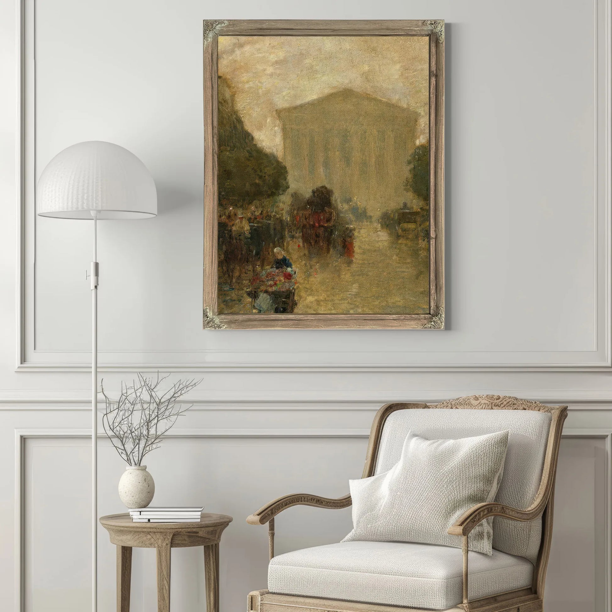 Twilight After Rain By Childe Hassam Fine Art Print