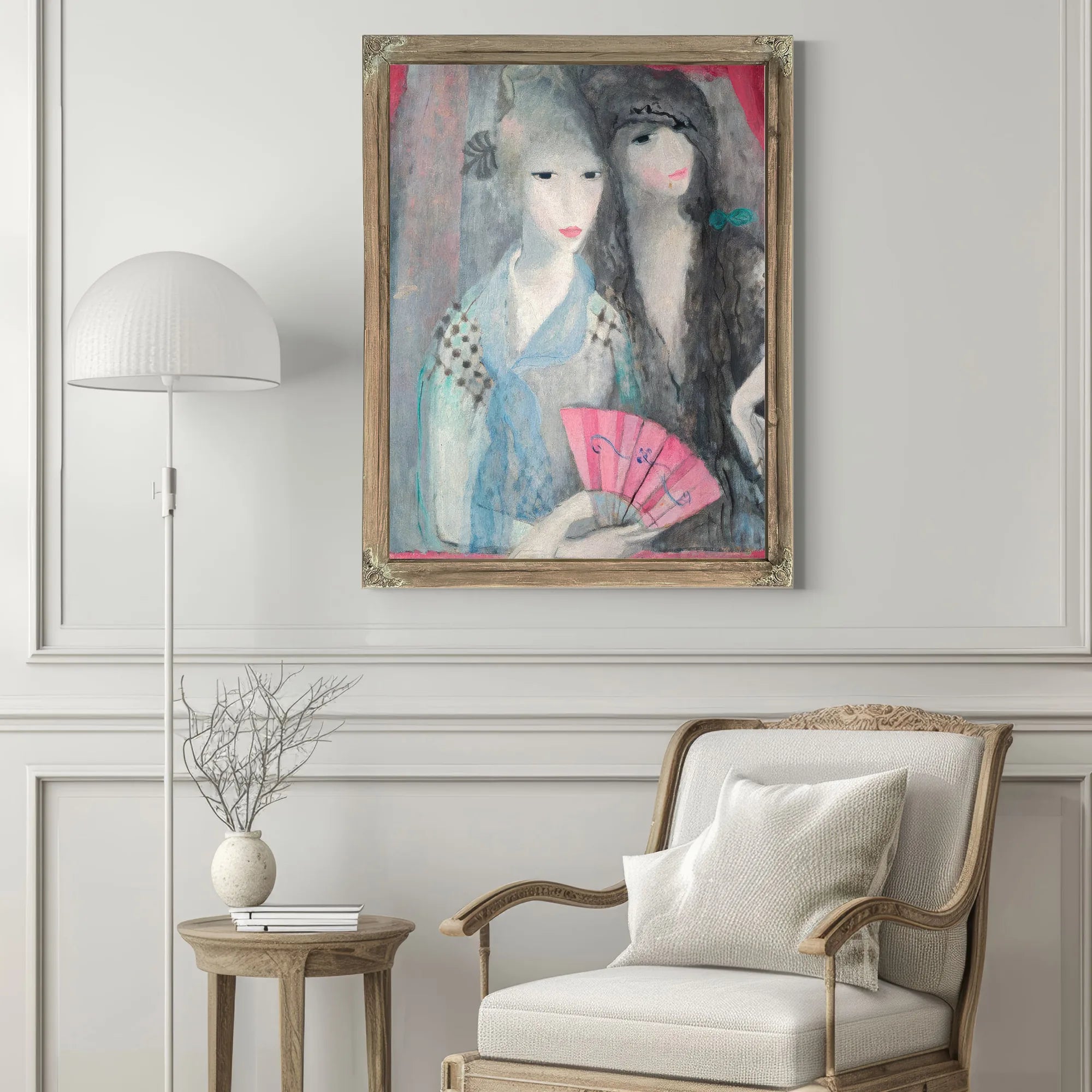 Two Spanish Girls 1915 By Marie Laurencin Fine Art Print