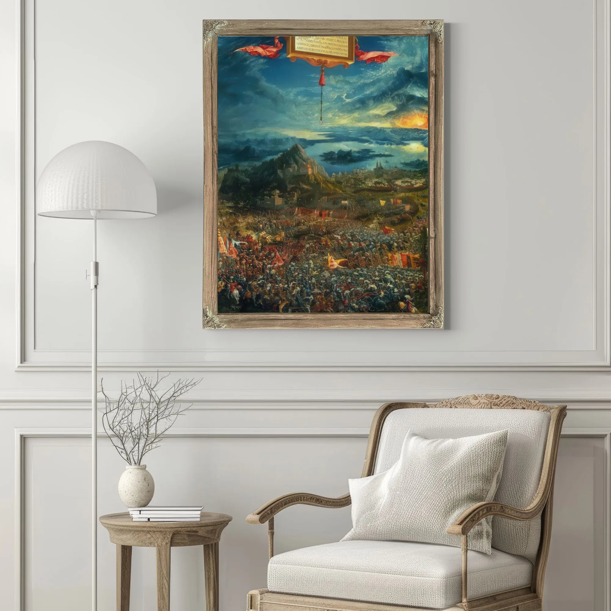 The Battle Of Alexander At Issus By Albrecht Altdorfer Fine Art Print