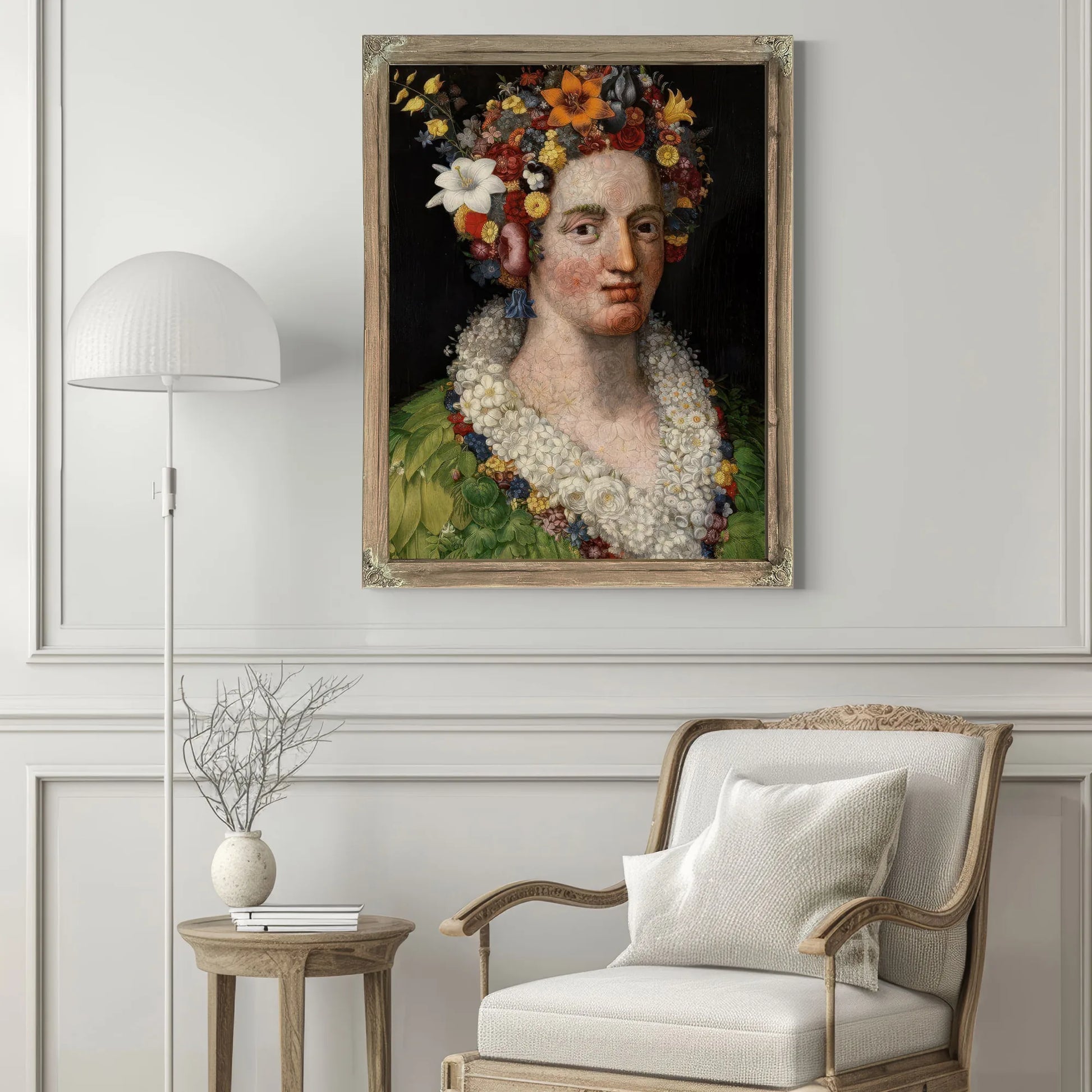 Flora 1589 By Giuseppe Arcimboldo Fine Art Print