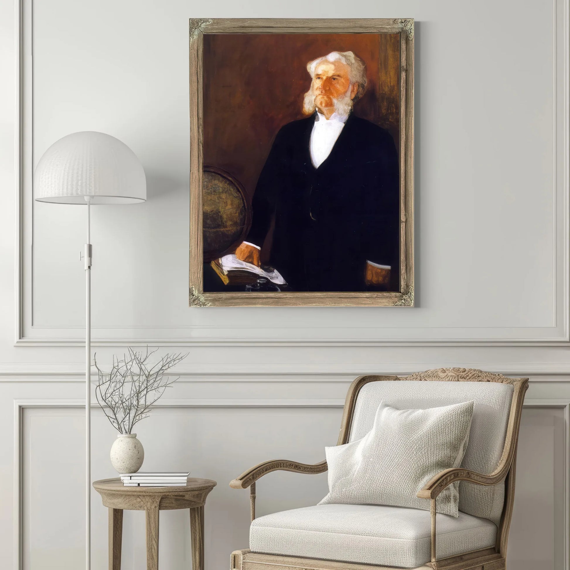 Bishop Joseph Crane Hartzell By Henry Ossawa Tanner Fine Art Print