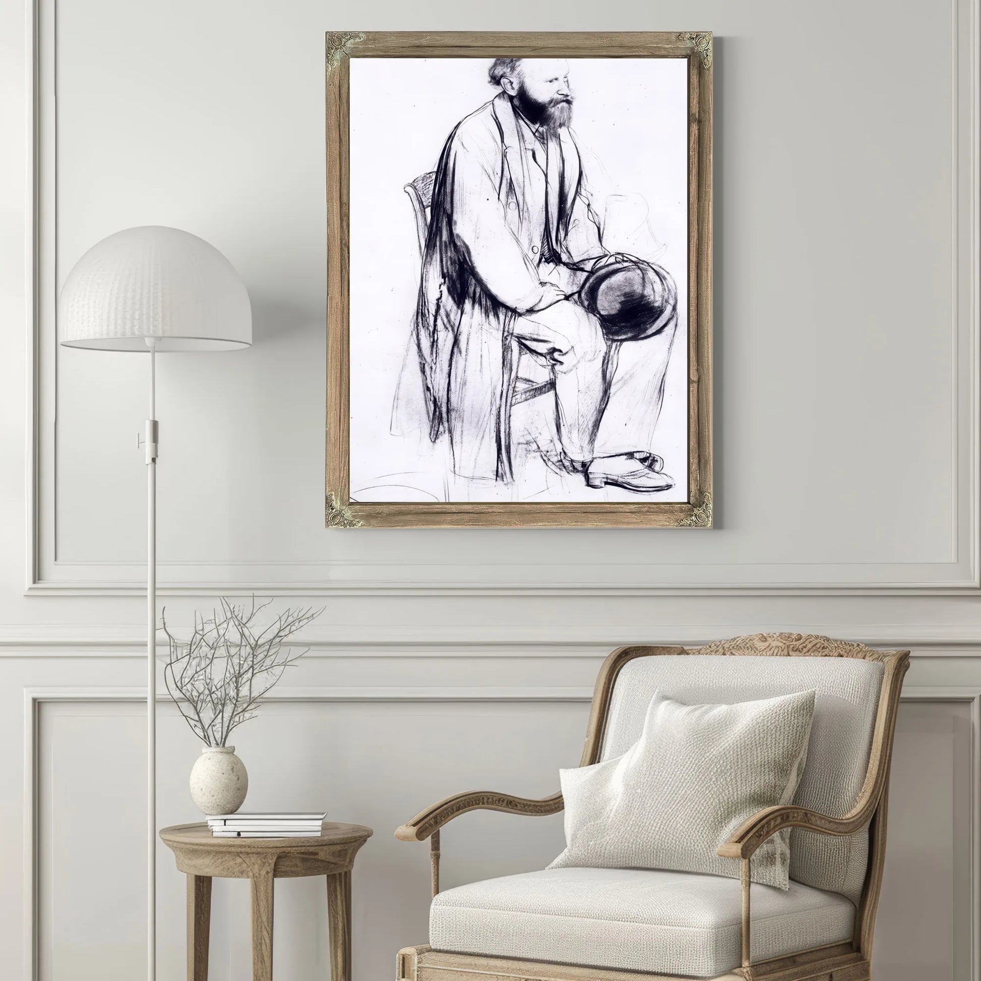 Study For A Portrait Of Manet By Edgar Degas Fine Art Print