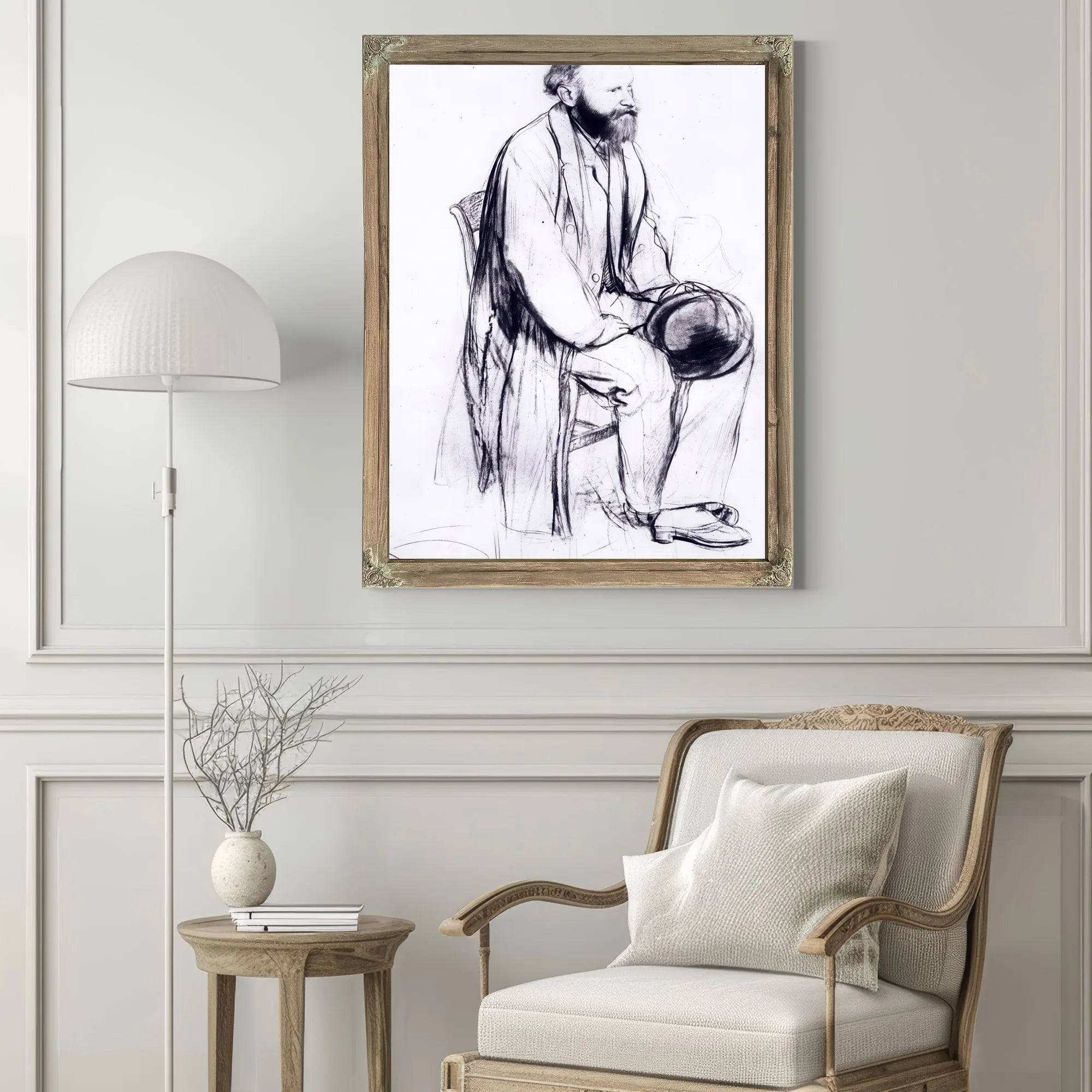 Study For A Portrait Of Manet By Edgar Degas Fine Art Print