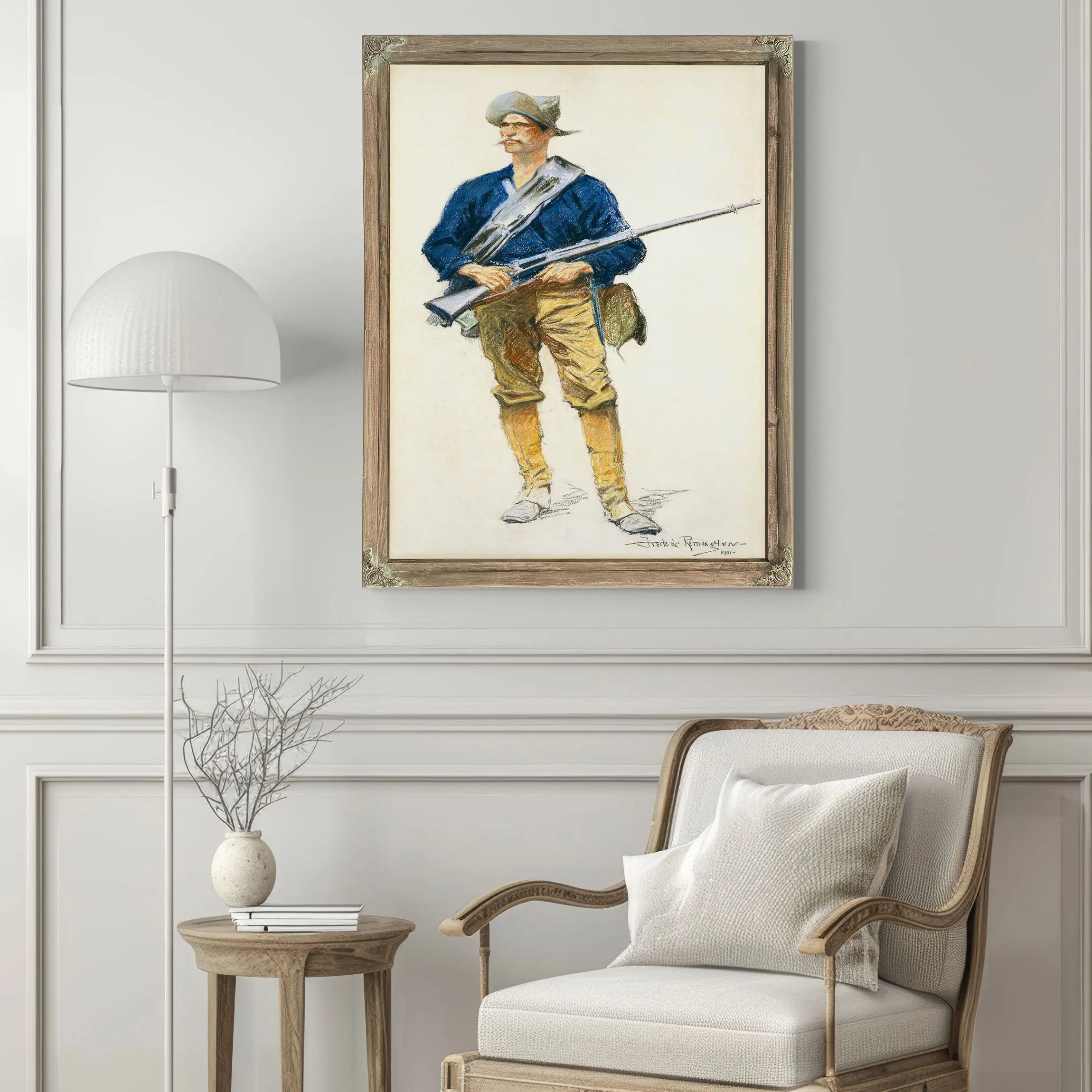 The Infantry Soldier by Frederic Remington