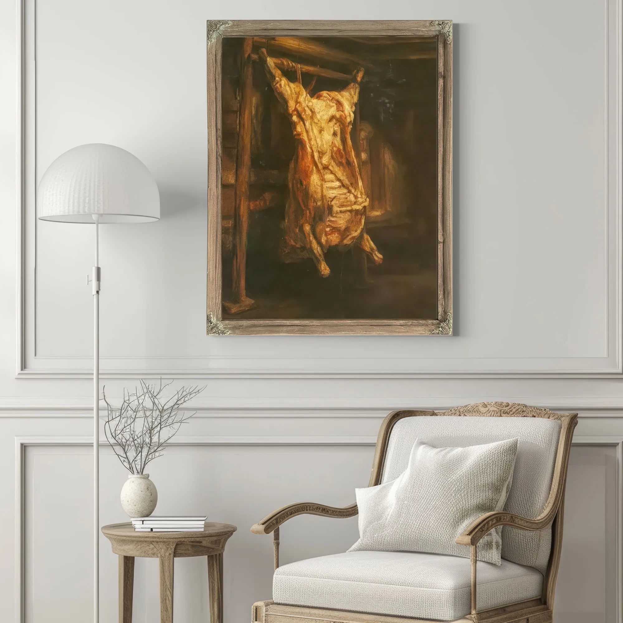 The Slaughtered Ox 1655 By Rembrandt Fine Art Print