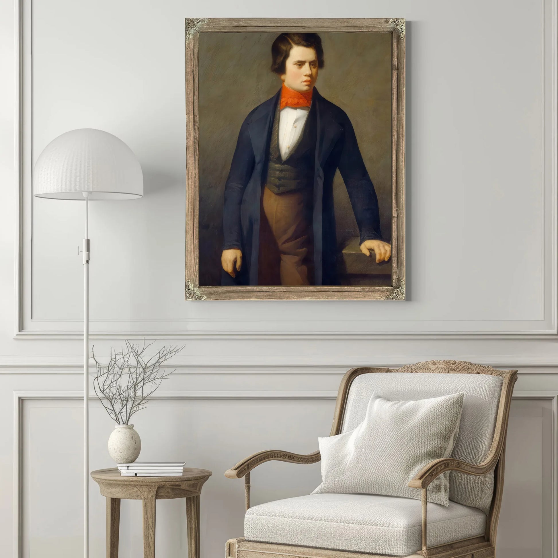 Leconte De Lisle By Jean Francois Millet Fine Art Print