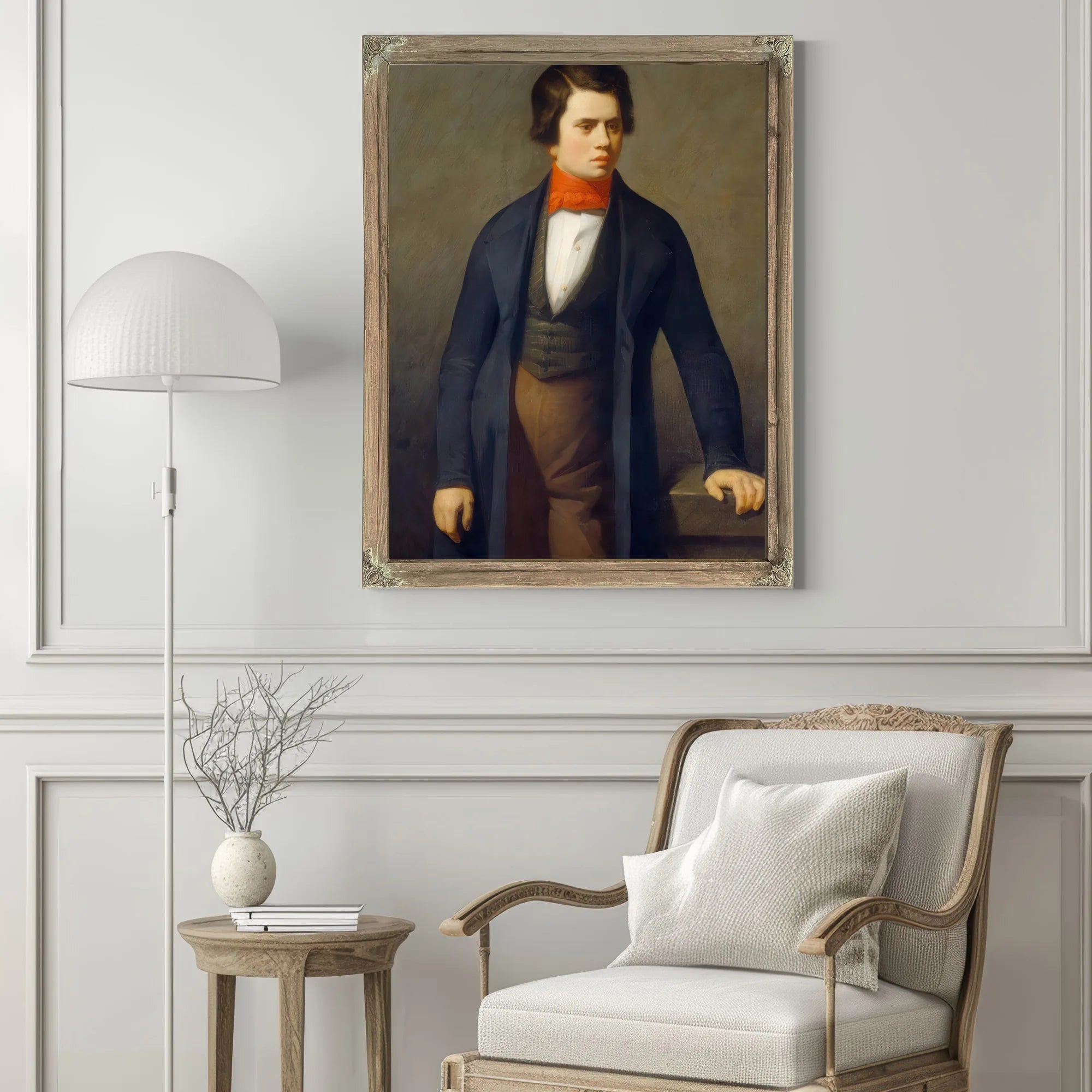 Leconte De Lisle By Jean Francois Millet Fine Art Print
