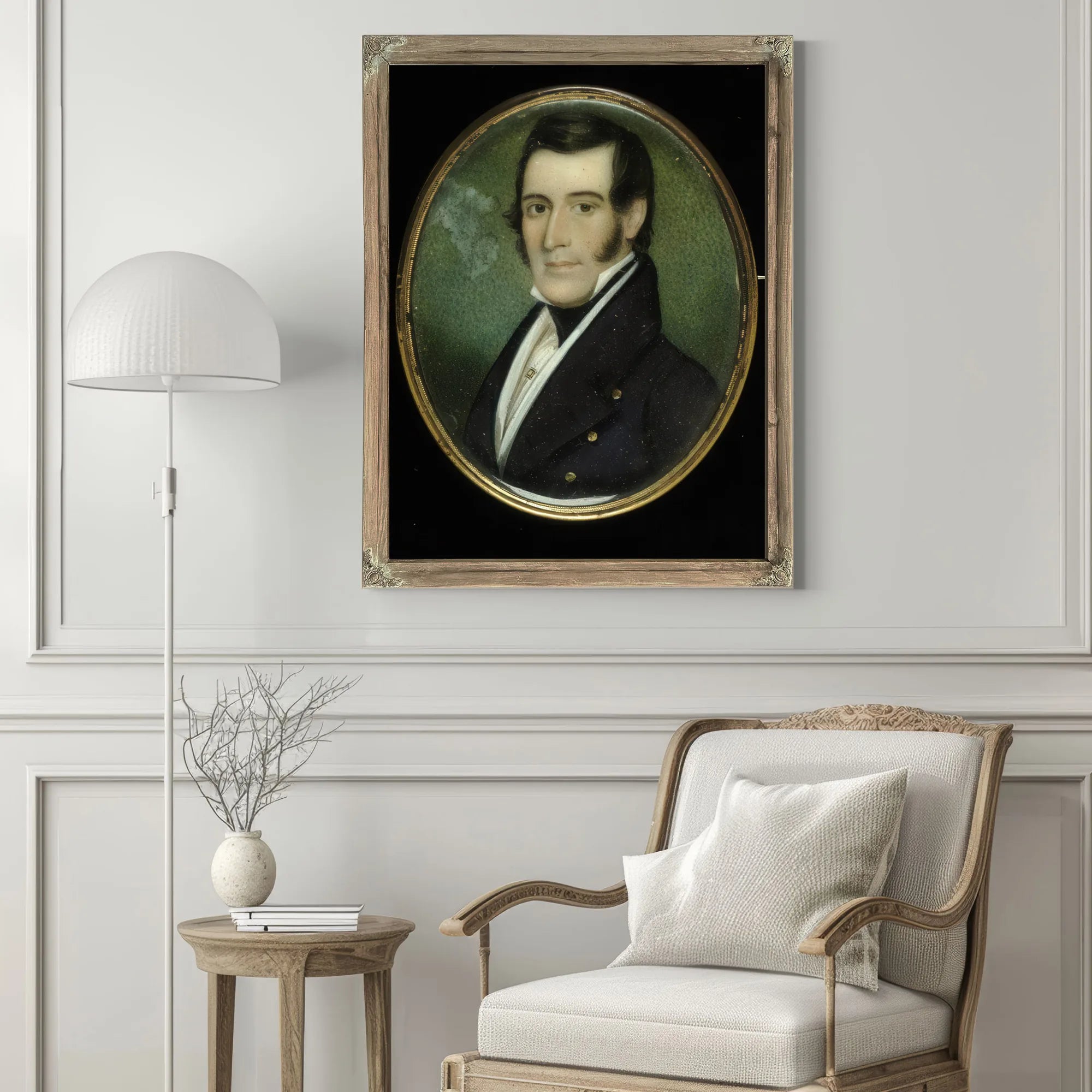 Capt. Henry P. Fleischman By George Catlin Fine Art Print