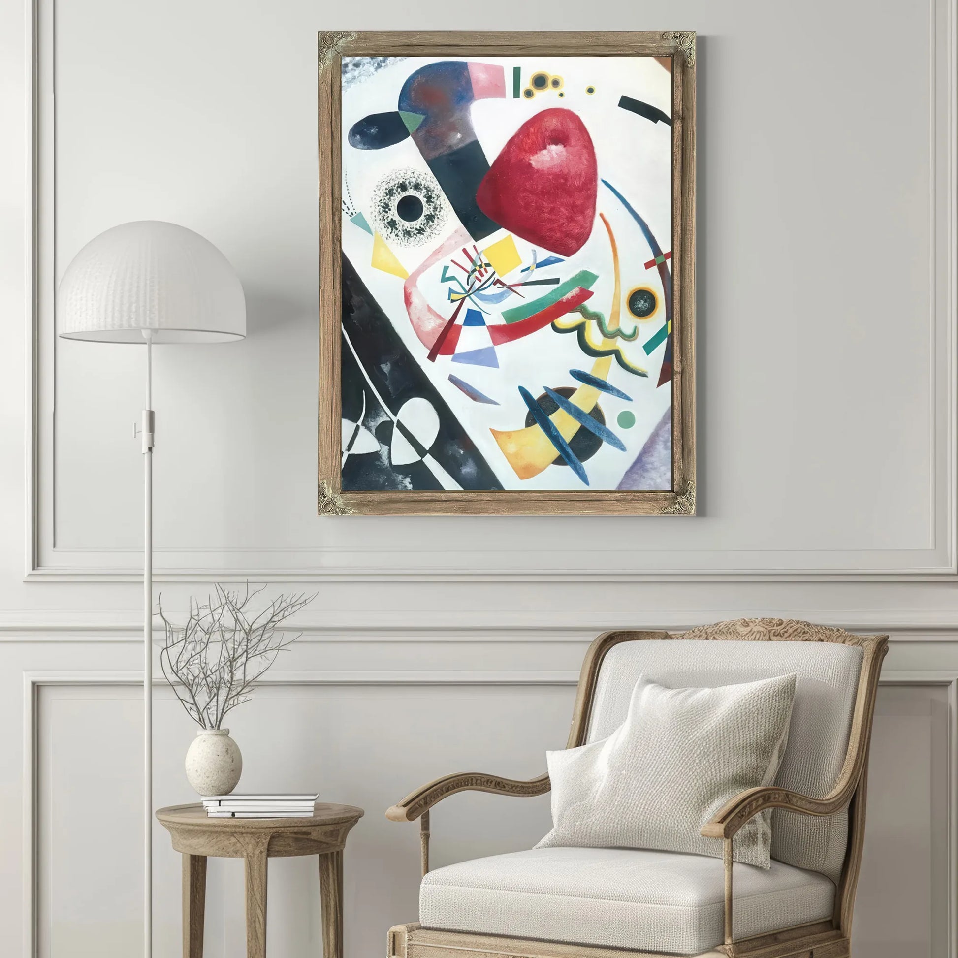 Red Spot Ii 1921 By Wassily Kandinsky Fine Art Print