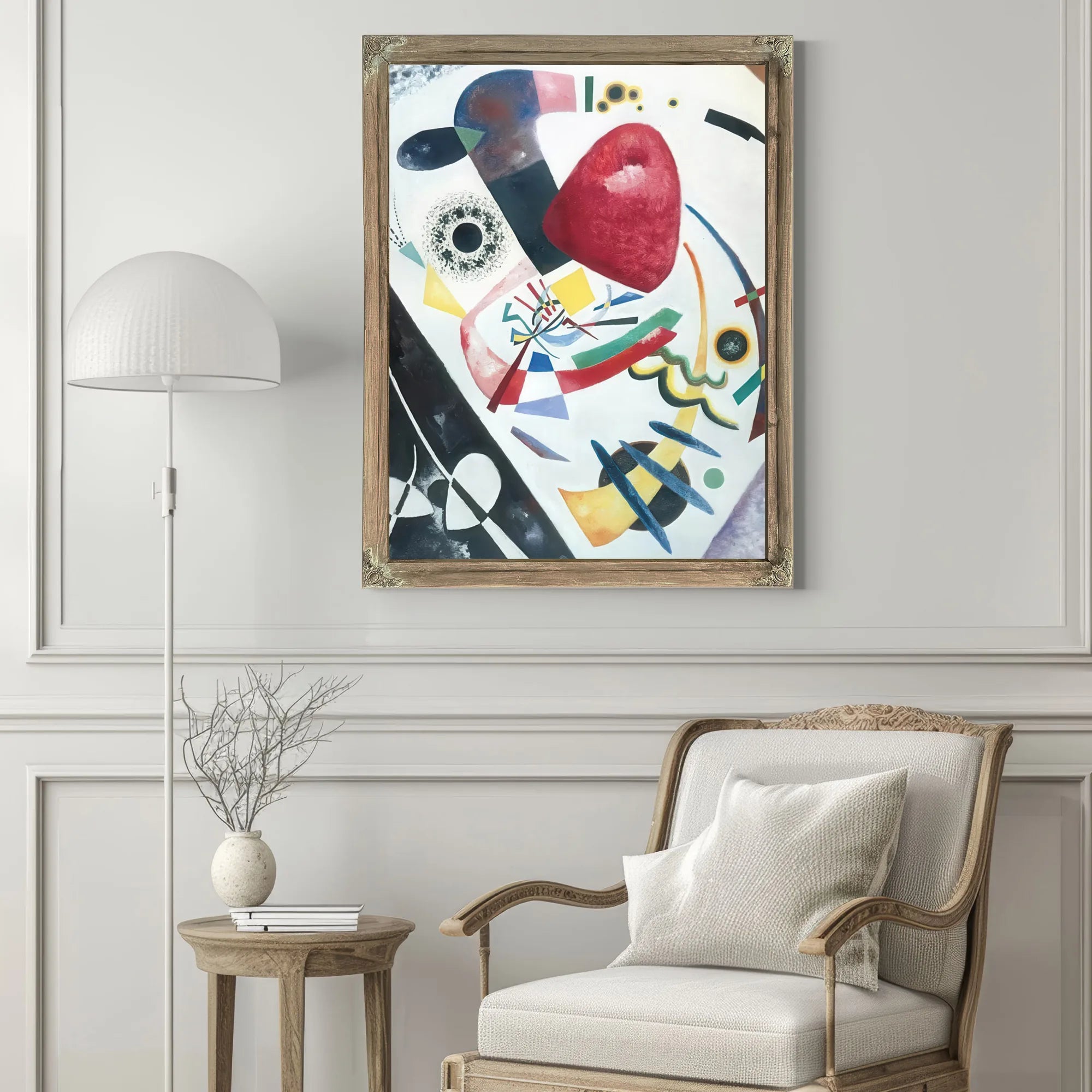 Red Spot Ii 1921 By Wassily Kandinsky Fine Art Print