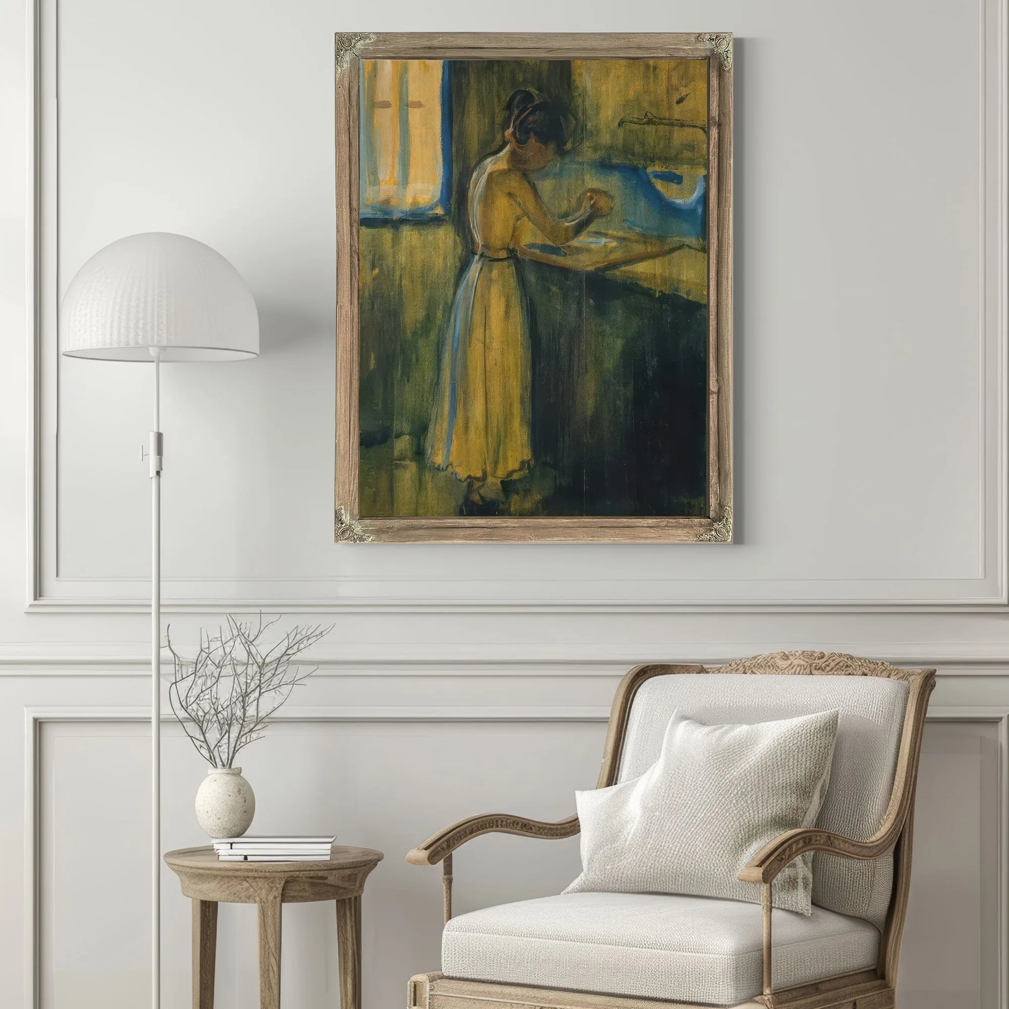 Girl Washing 1896 By Edvard Munch Fine Art Print