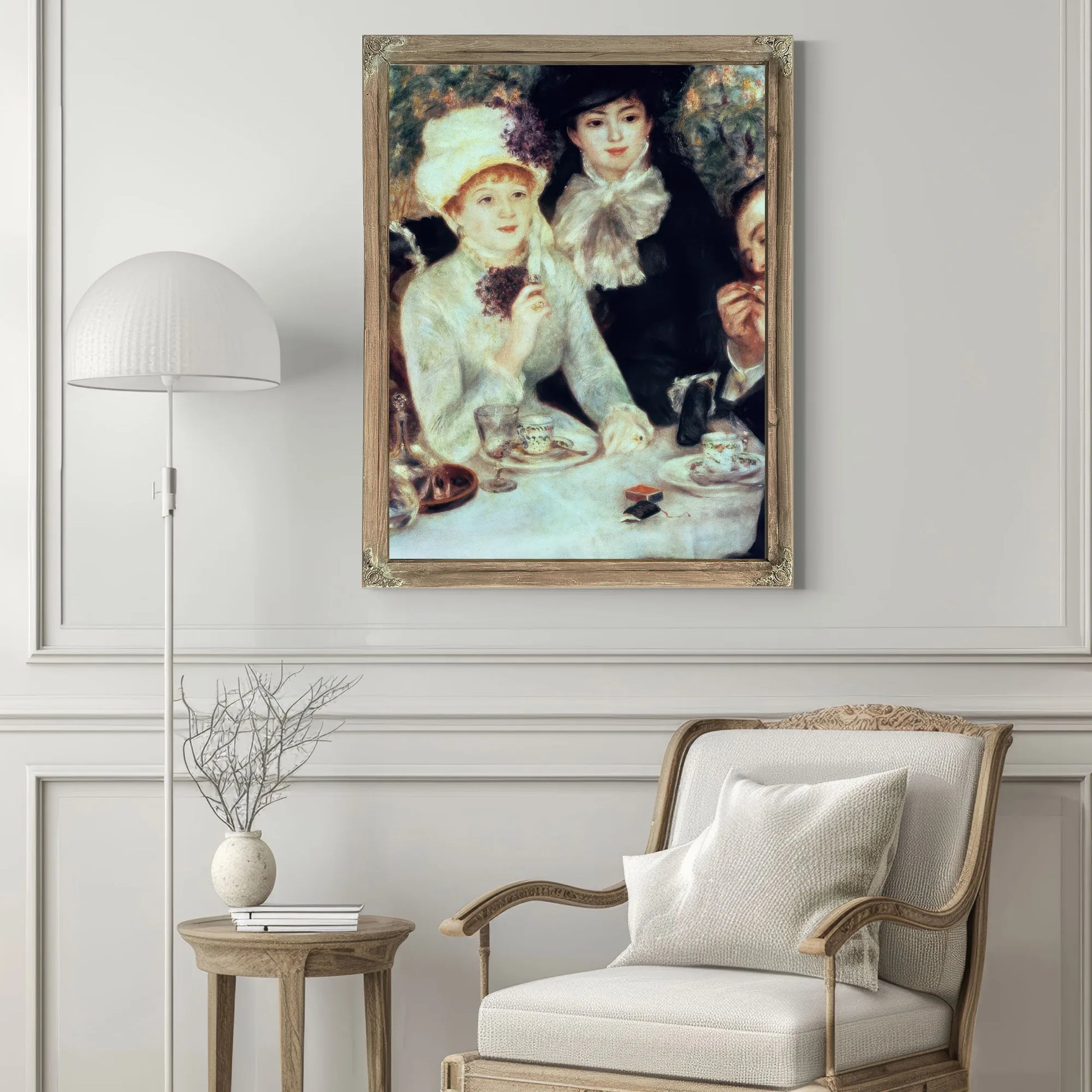 The End Of Luncheon By Pierre Auguste Renoir Fine Art Print