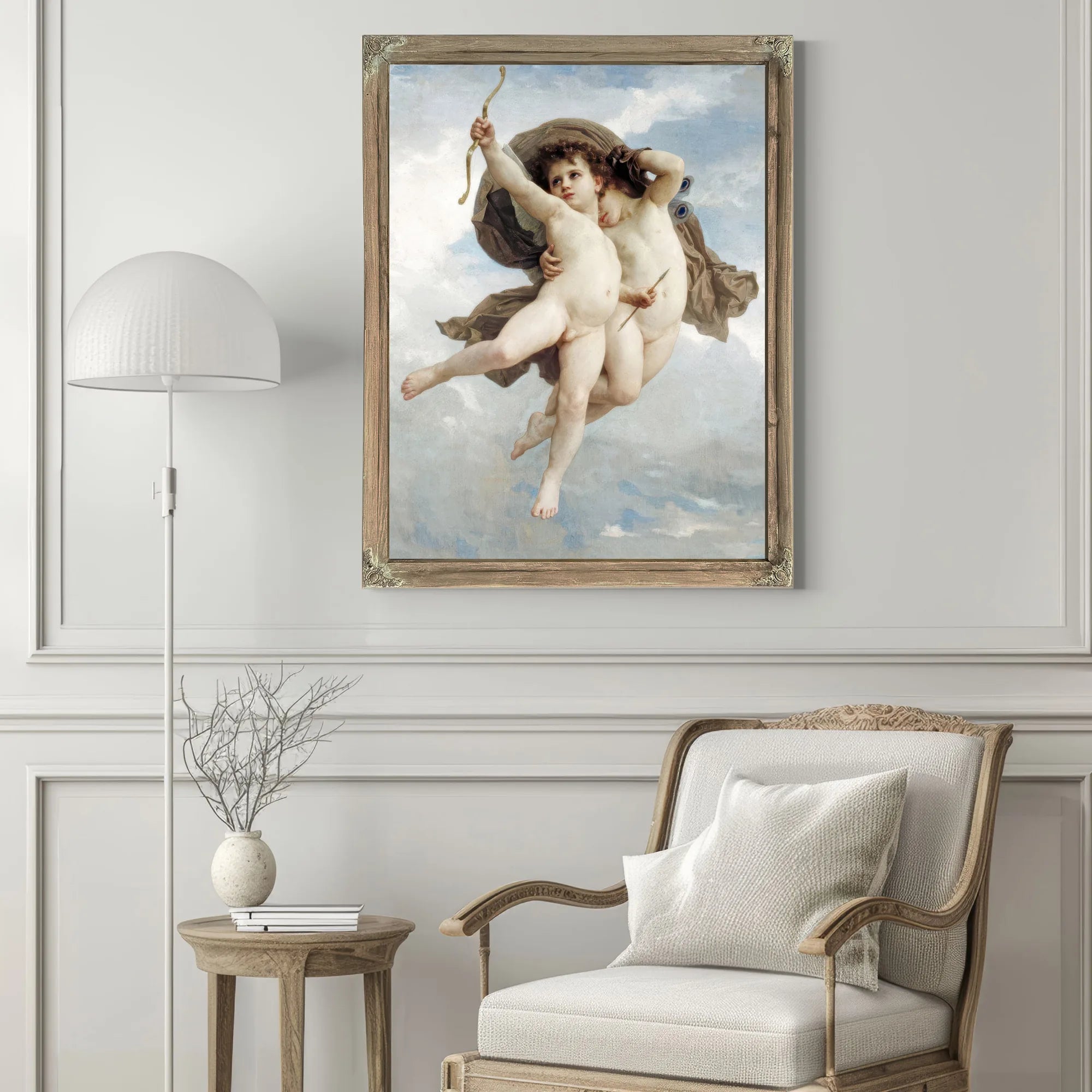 L'amour Vainqueur By William Adolphe Bouguereau Fine Art Print