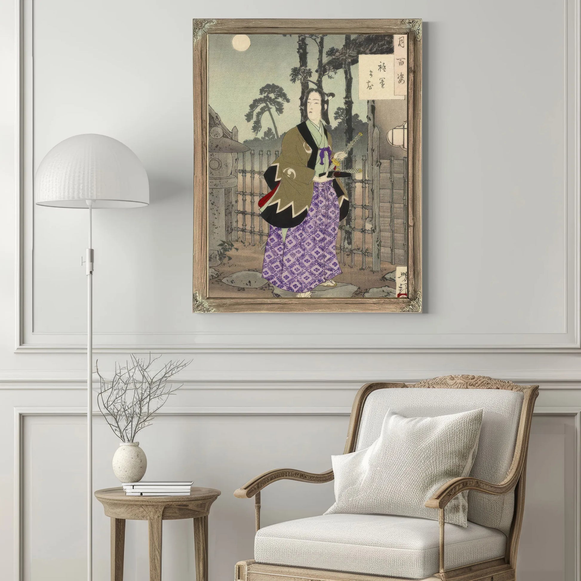 The Gion District 1885 By Tsukioka Yoshitoshi Fine Art Print