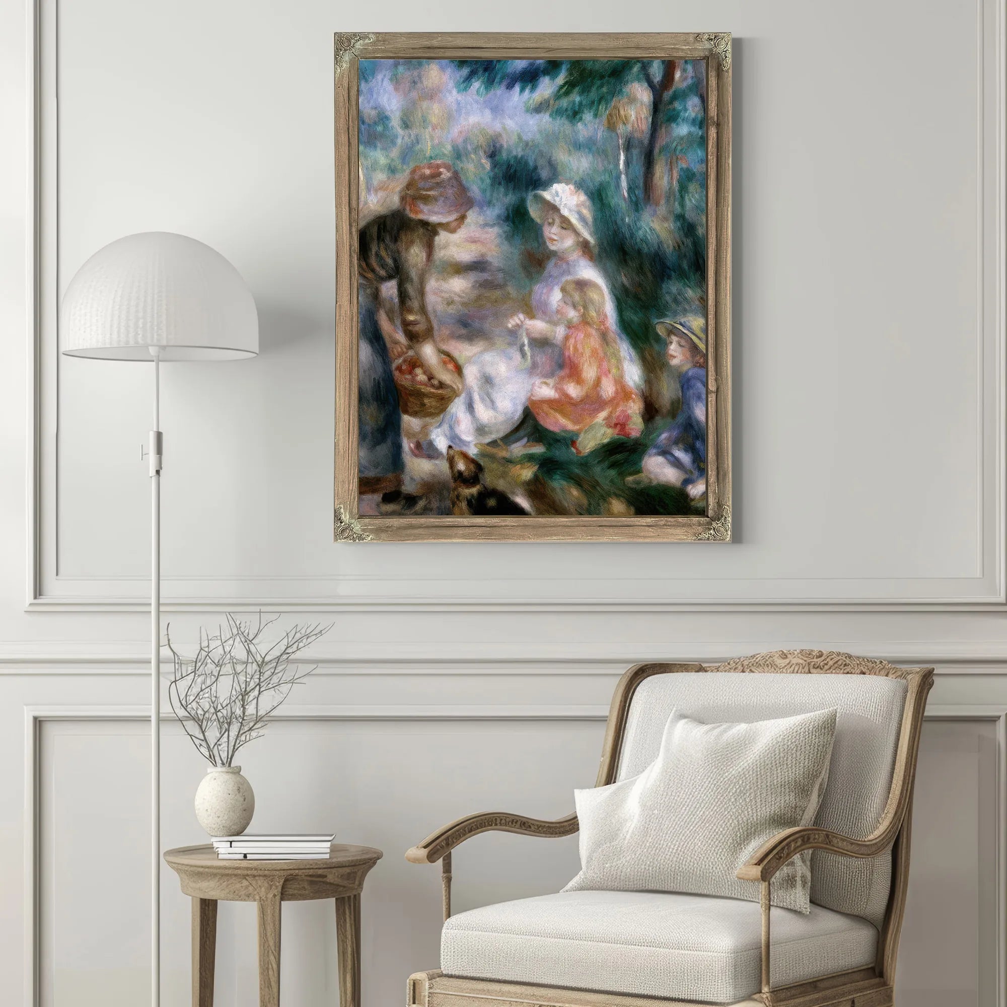The Apple Seller By Pierre August Renoir Fine Art Print
