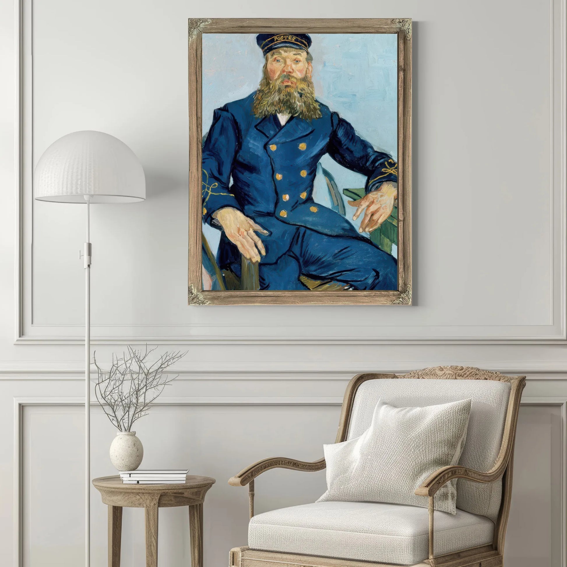 Postman Joseph Roulin By Vincent Van Gogh Fine Art Print
