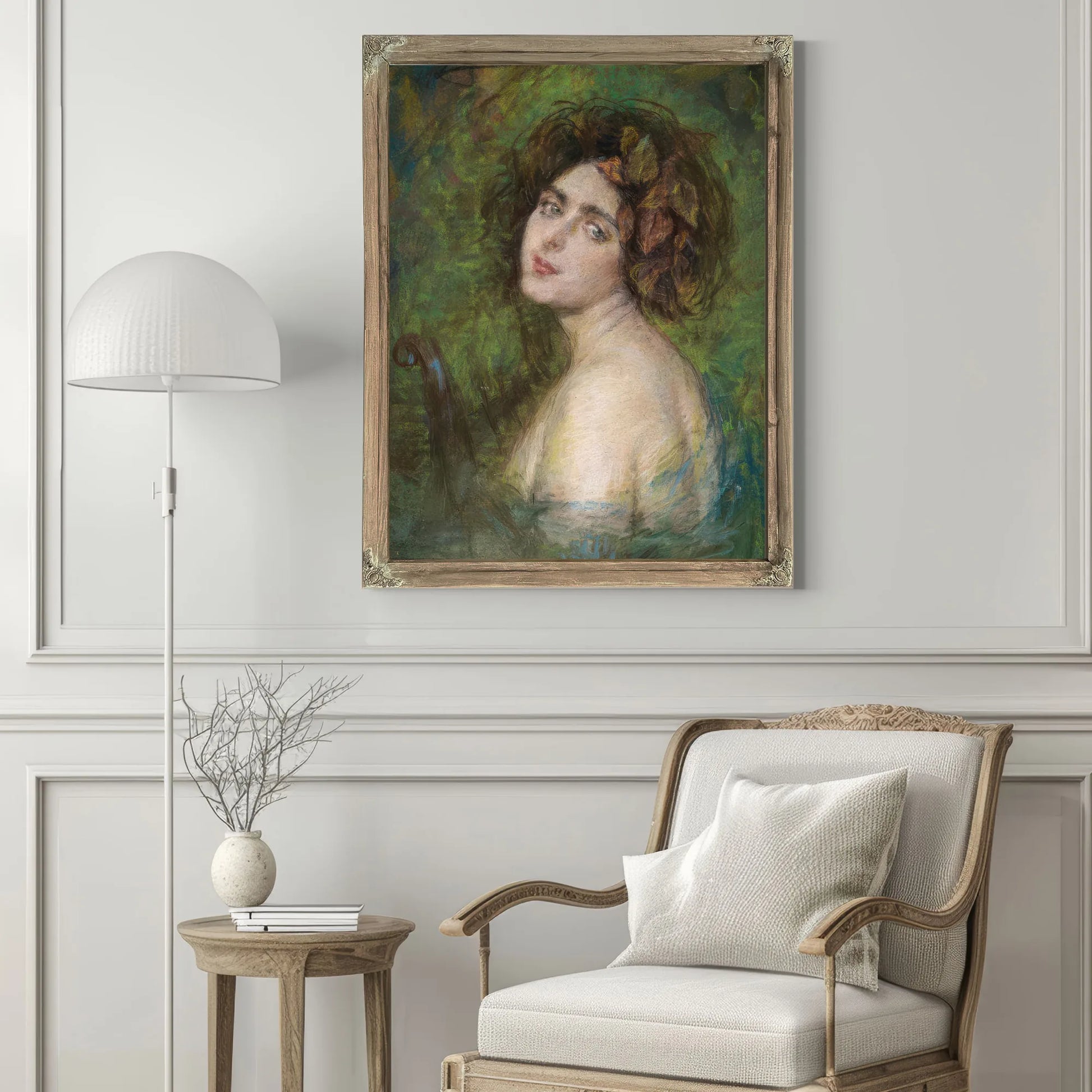 La Cigale By Alice Pike Barney Fine Art Print