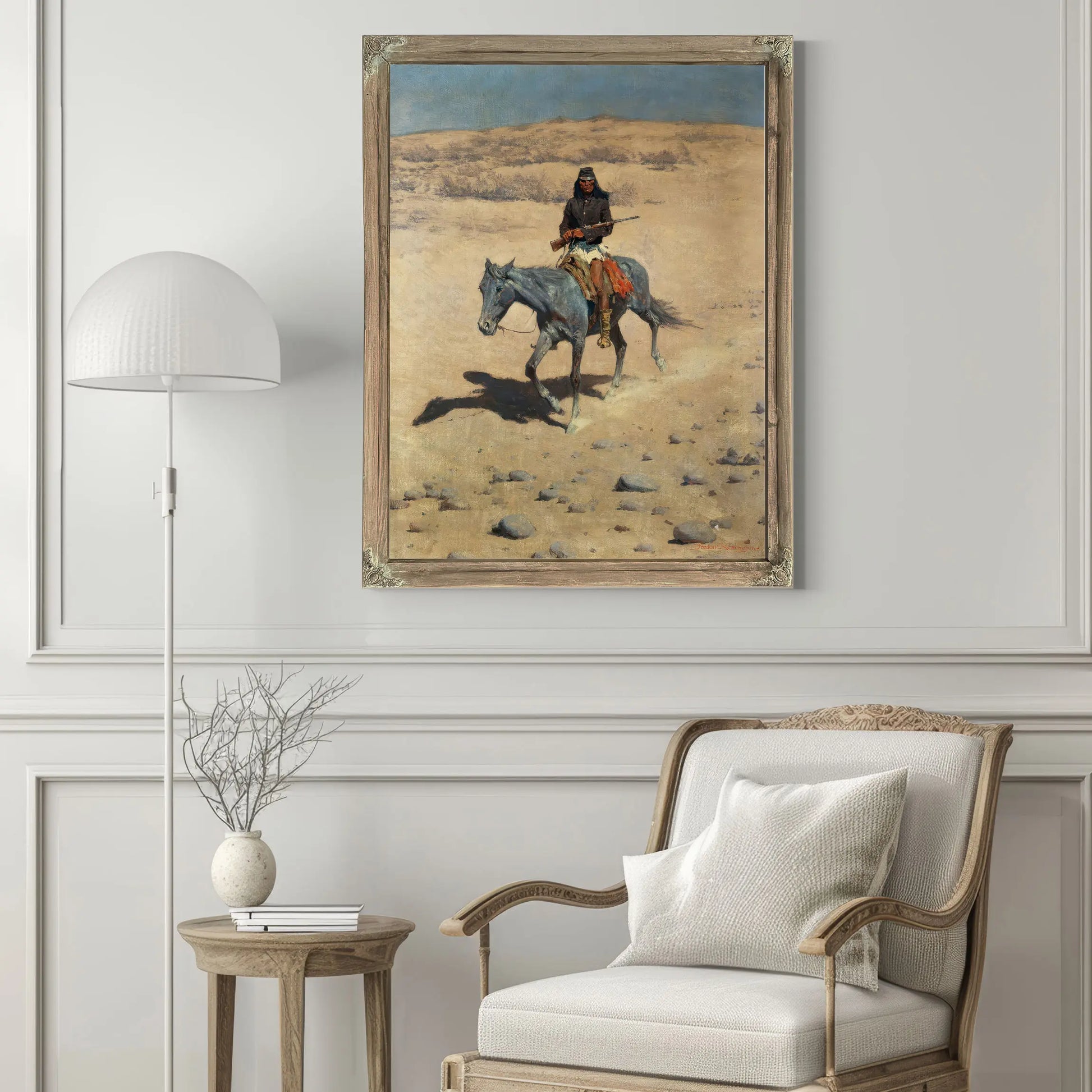Apache Scout by Frederic Remington