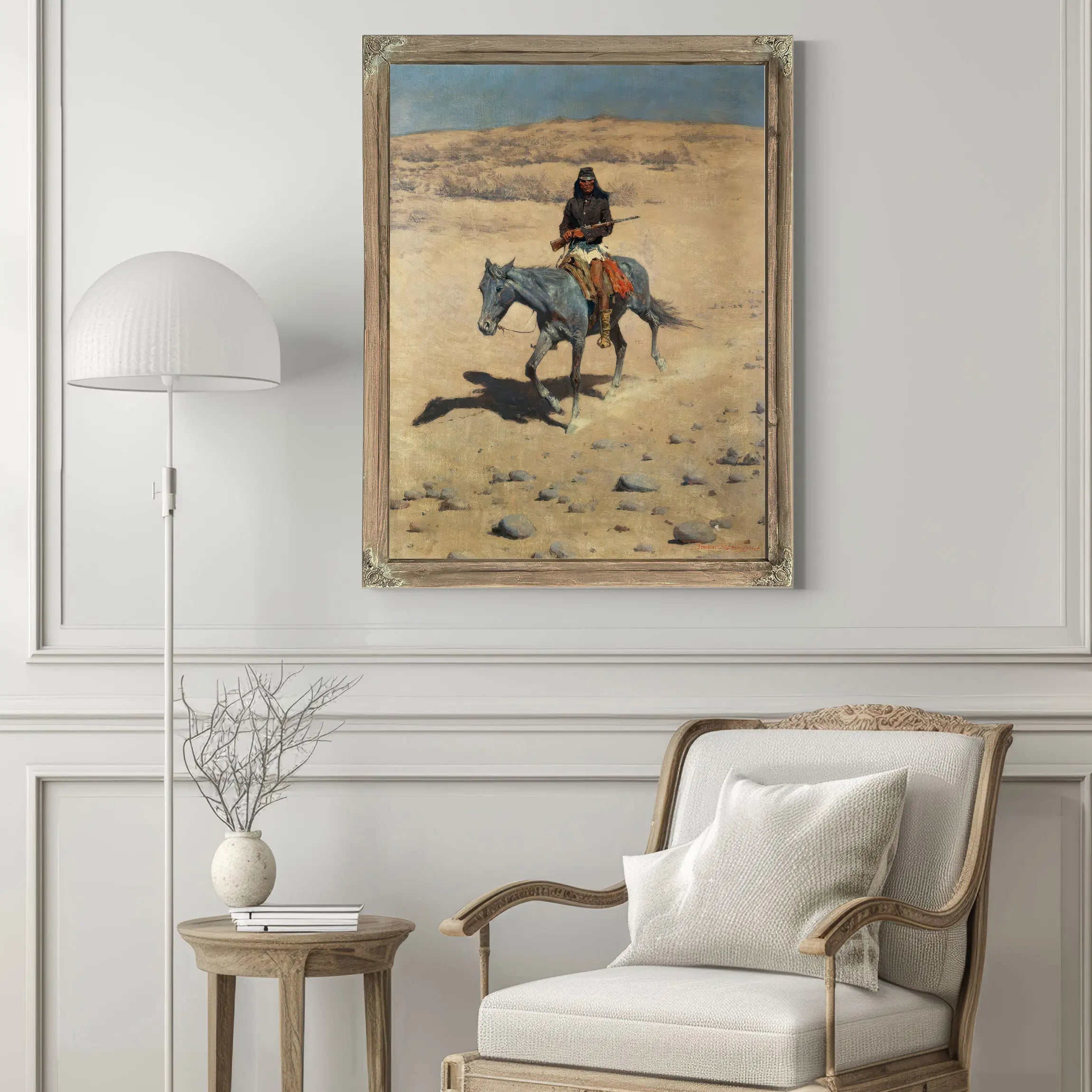 Apache Scout by Frederic Remington