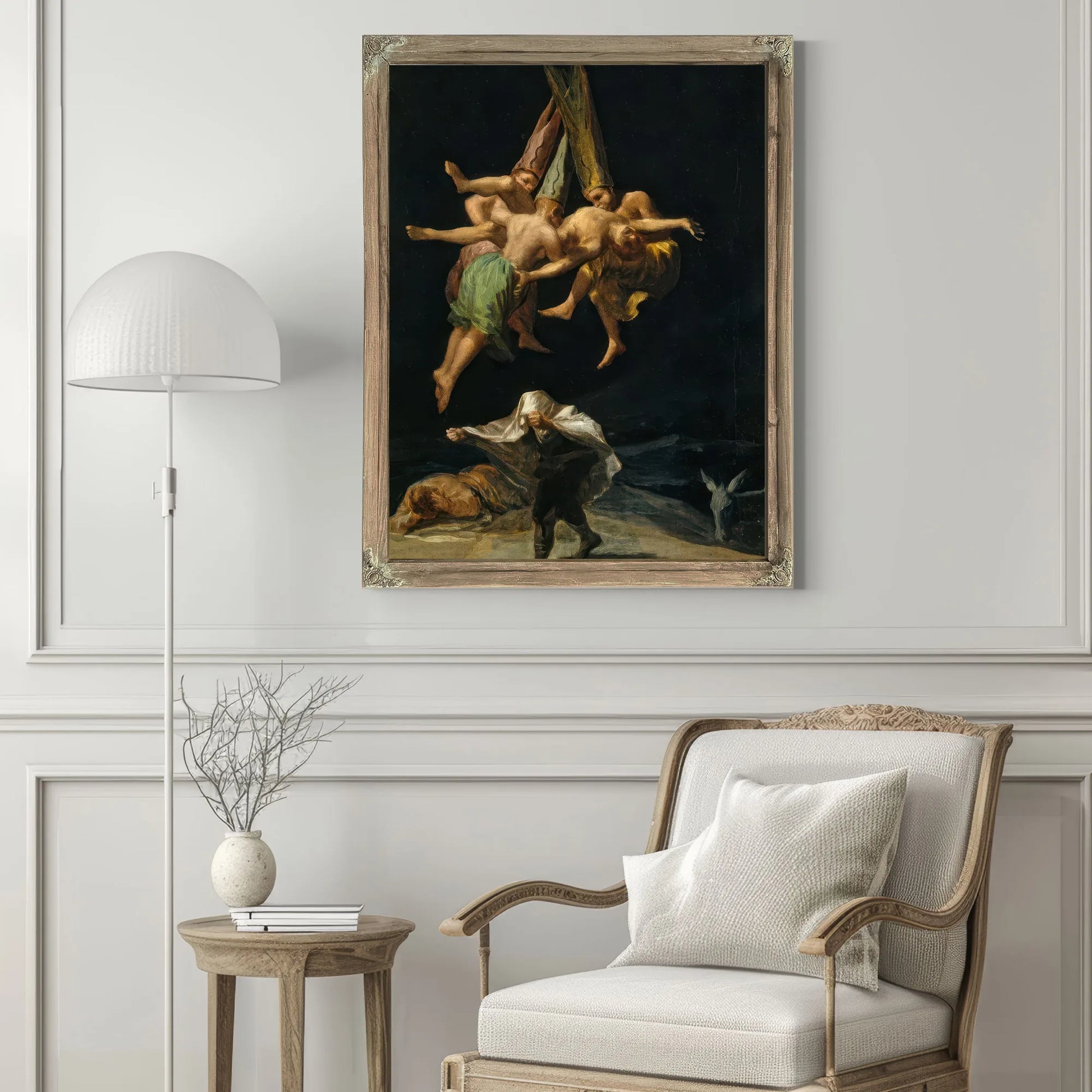 The Witches Flight By Francisco De Goya Fine Art Print