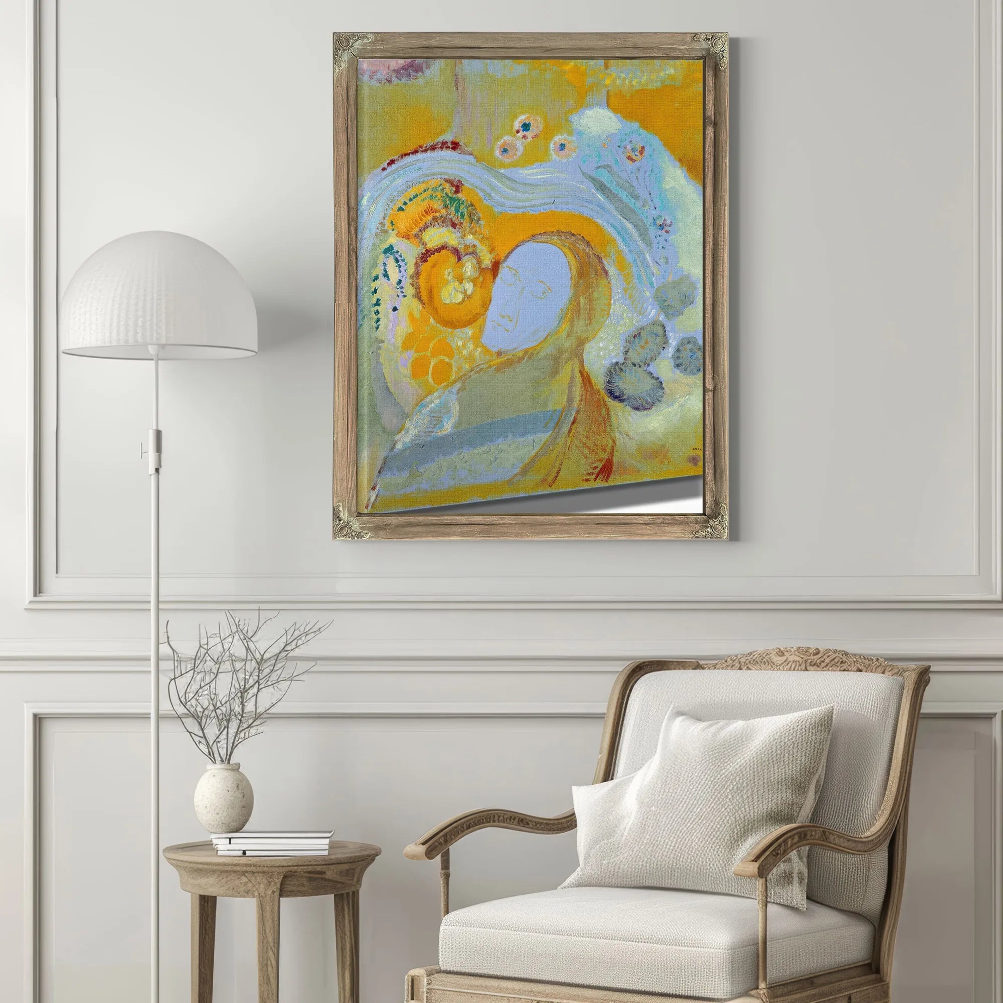 The Buddha 1 By Odilon Redon Fine Art Print