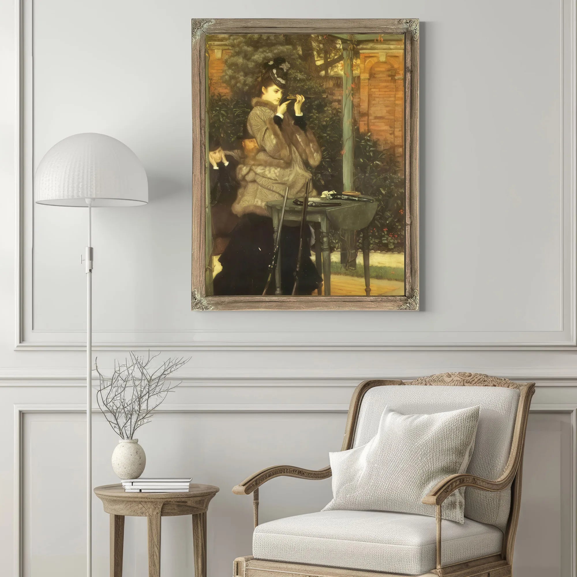 The Fashionable By James Tissot Fine Art Print