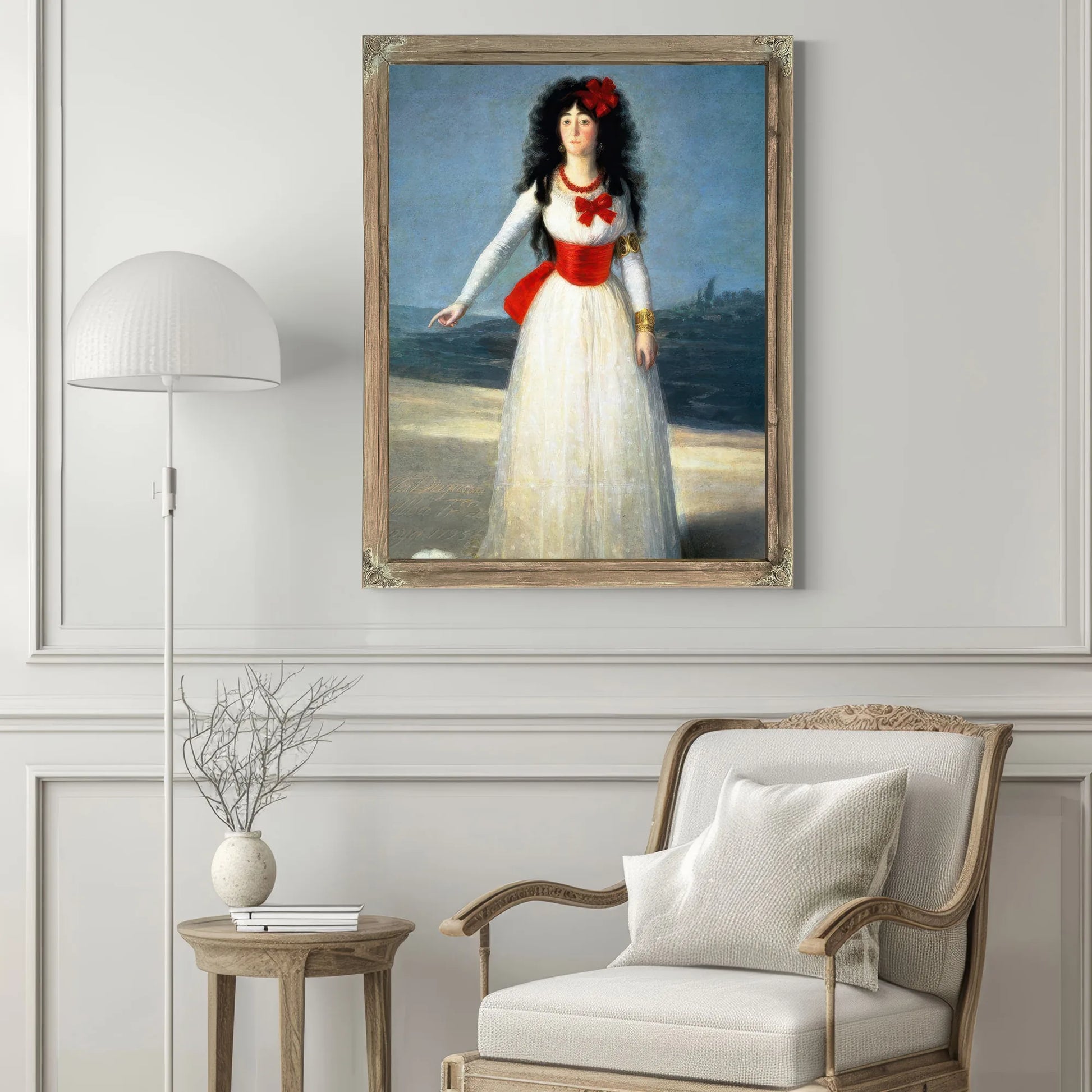 The Duchess Of Alba I By Francisco De Goya Fine Art Print