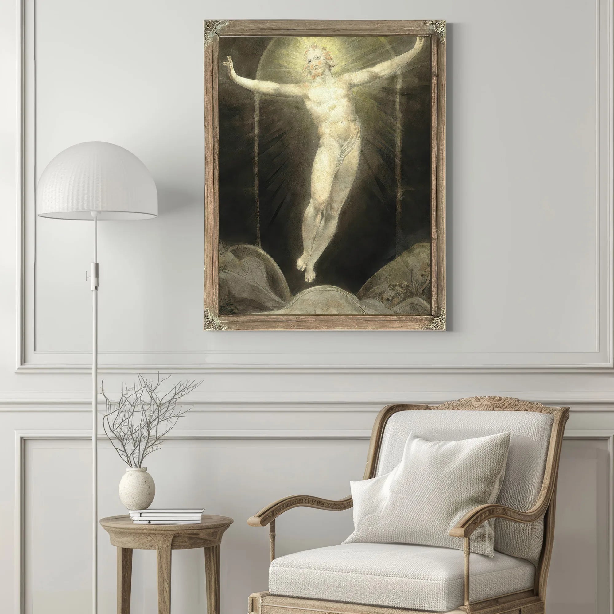 The Resurrection By William Blake Fine Art Print