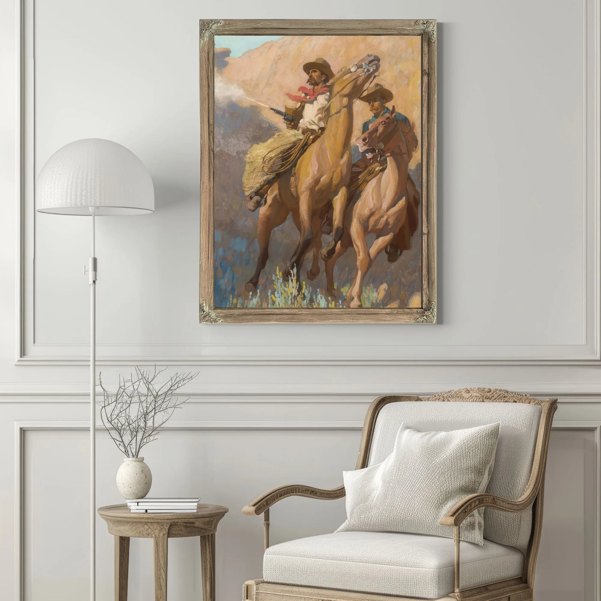 Buck Peters Ranchman By Maynard Dixon Fine Art Print