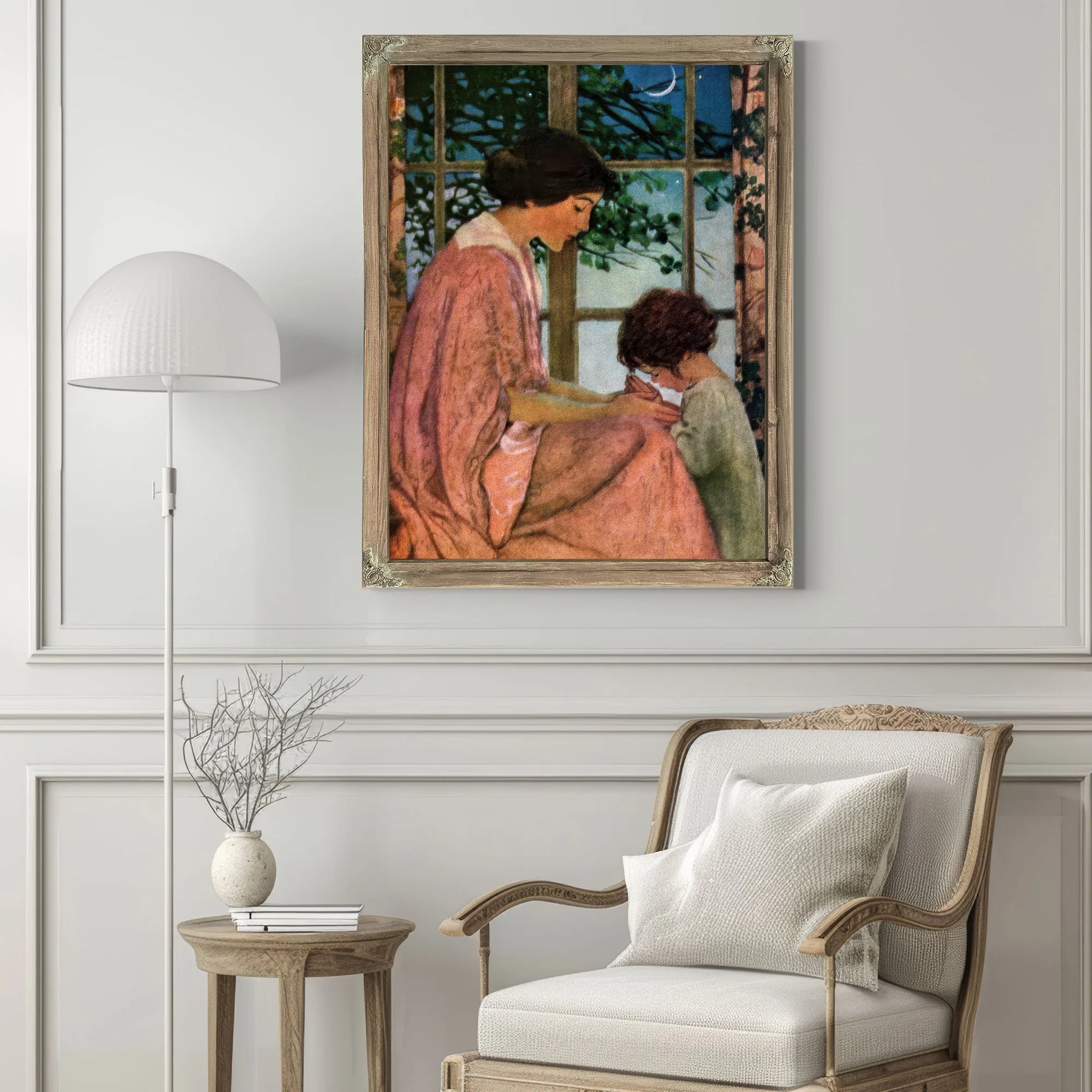 Babys Prayer By Jessie Willcox Smith Fine Art Print