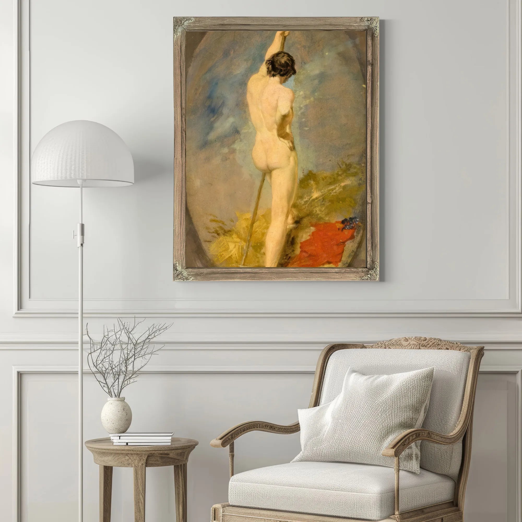 Figure Study By William Etty Fine Art Print