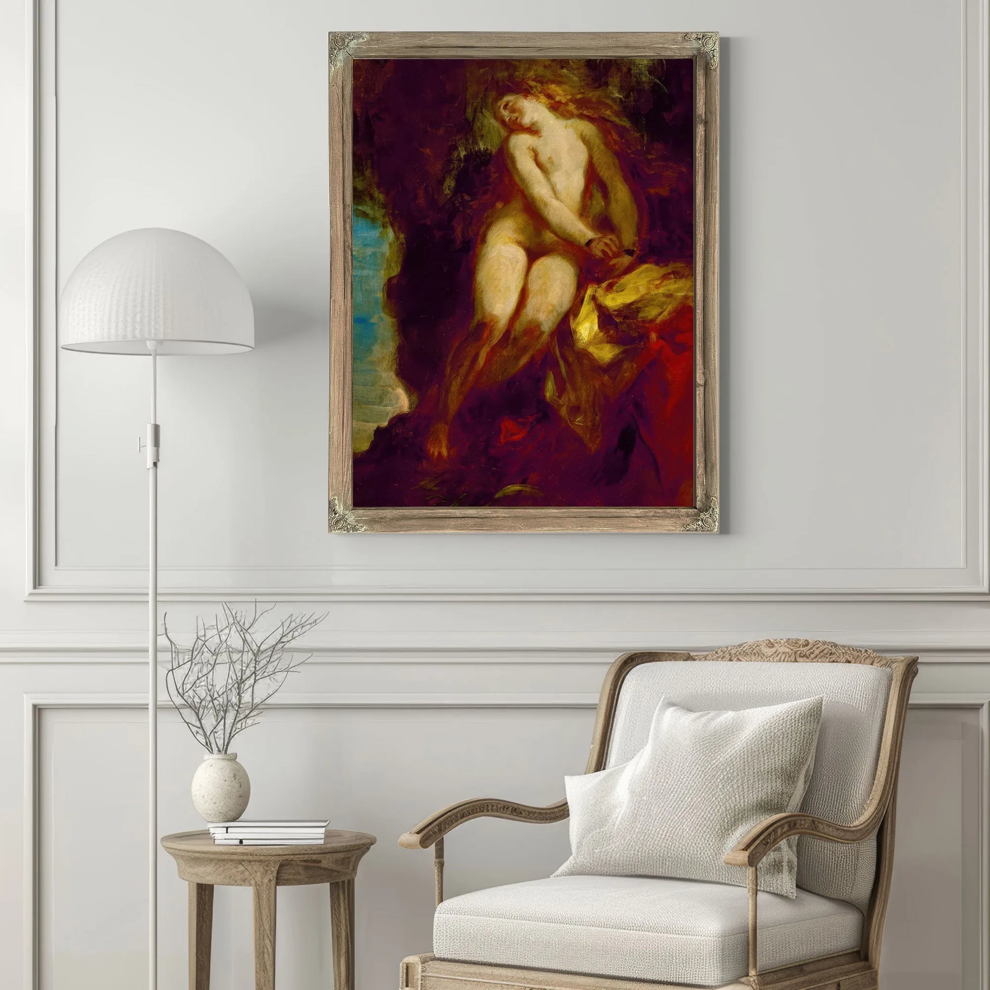 Andromeda By Ferdinand Victor Eugene Delacroix Fine Art Print